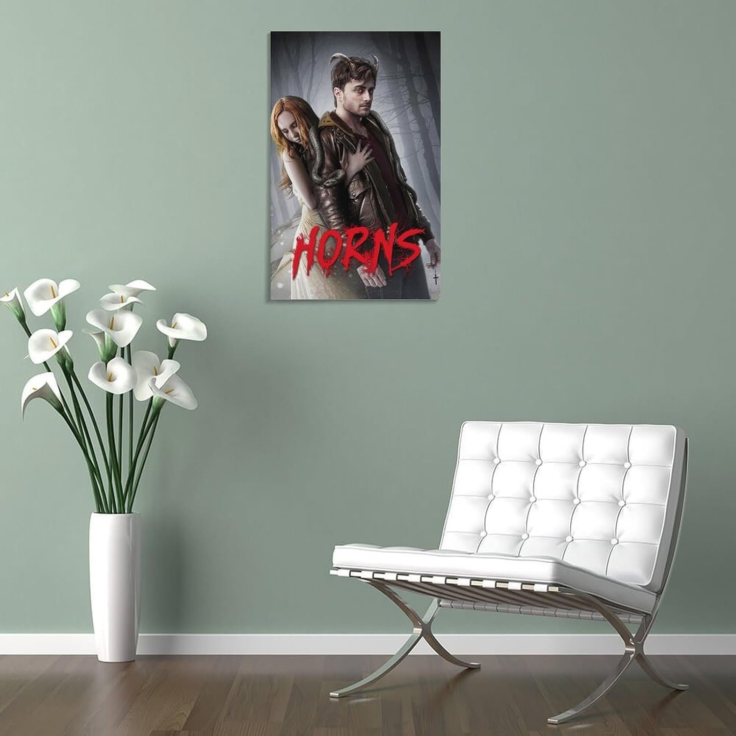 Room Aesthetic Poster Classic Movie Horns Movie Posters Cool Artwork Wall Art Home Decor Gift Ideas Prints Poster Decorative Painting Canvas Wall Art Living Room Posters Bedroom...