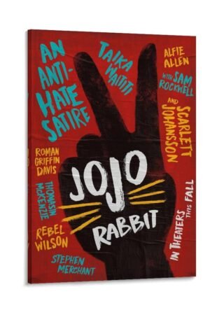 Room Aesthetic Poster Classic Movie Jojo Rabbit Movie Posters Cool Artwork Wall Art Home Decor Gift Ideas Prints Poster Decorative Painting Canvas Wall Art Living Room Posters...