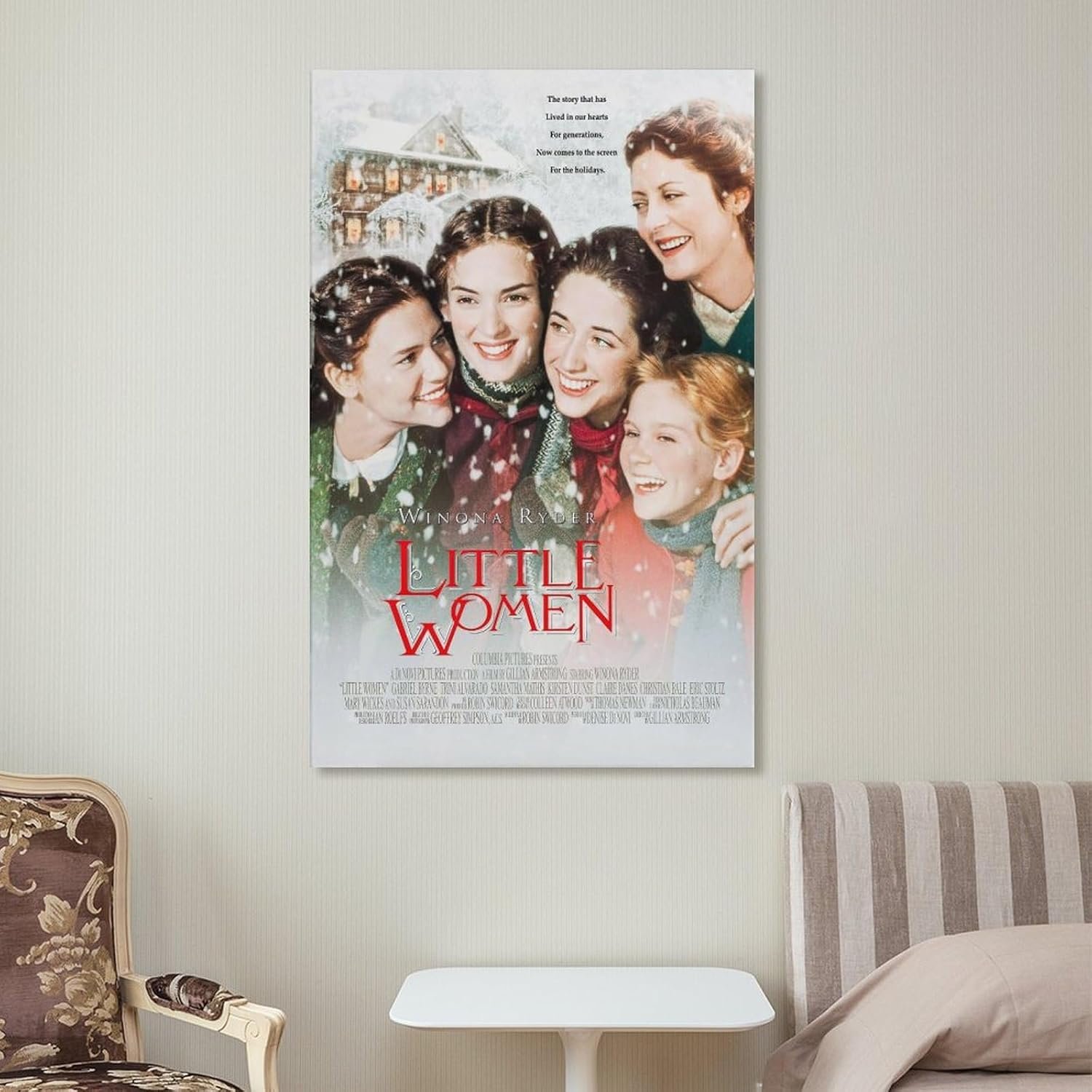 Room Aesthetic Poster Classic Movie Little Women Movie Posters Cool Artwork Wall Art Home Decor Gift Ideas Canvas Art Poster And Wall Art Picture Print Modern Family Bedroom...