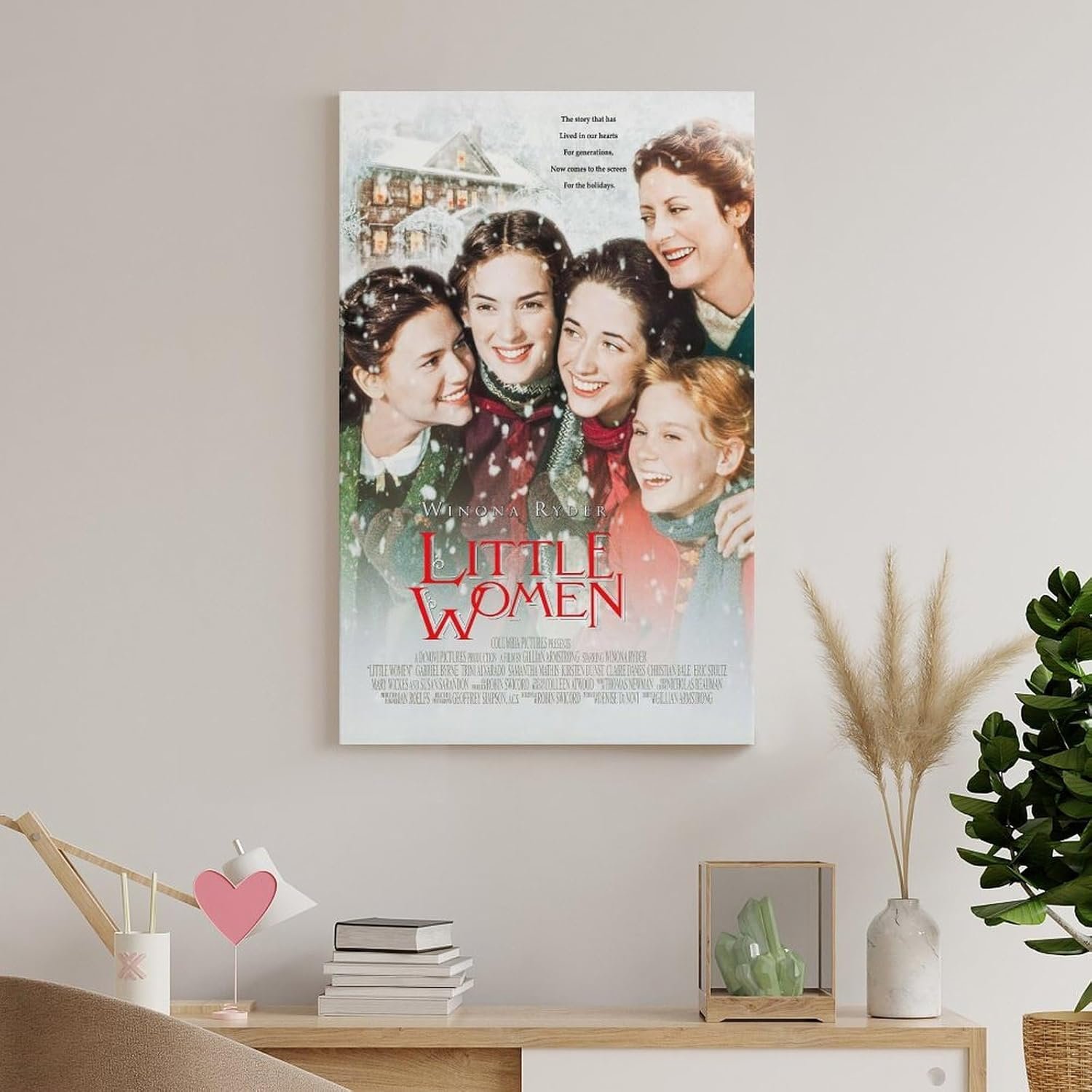 Room Aesthetic Poster Classic Movie Little Women Movie Posters Cool Artwork Wall Art Home Decor Gift Ideas Canvas Art Poster And Wall Art Picture Print Modern Family Bedroom...