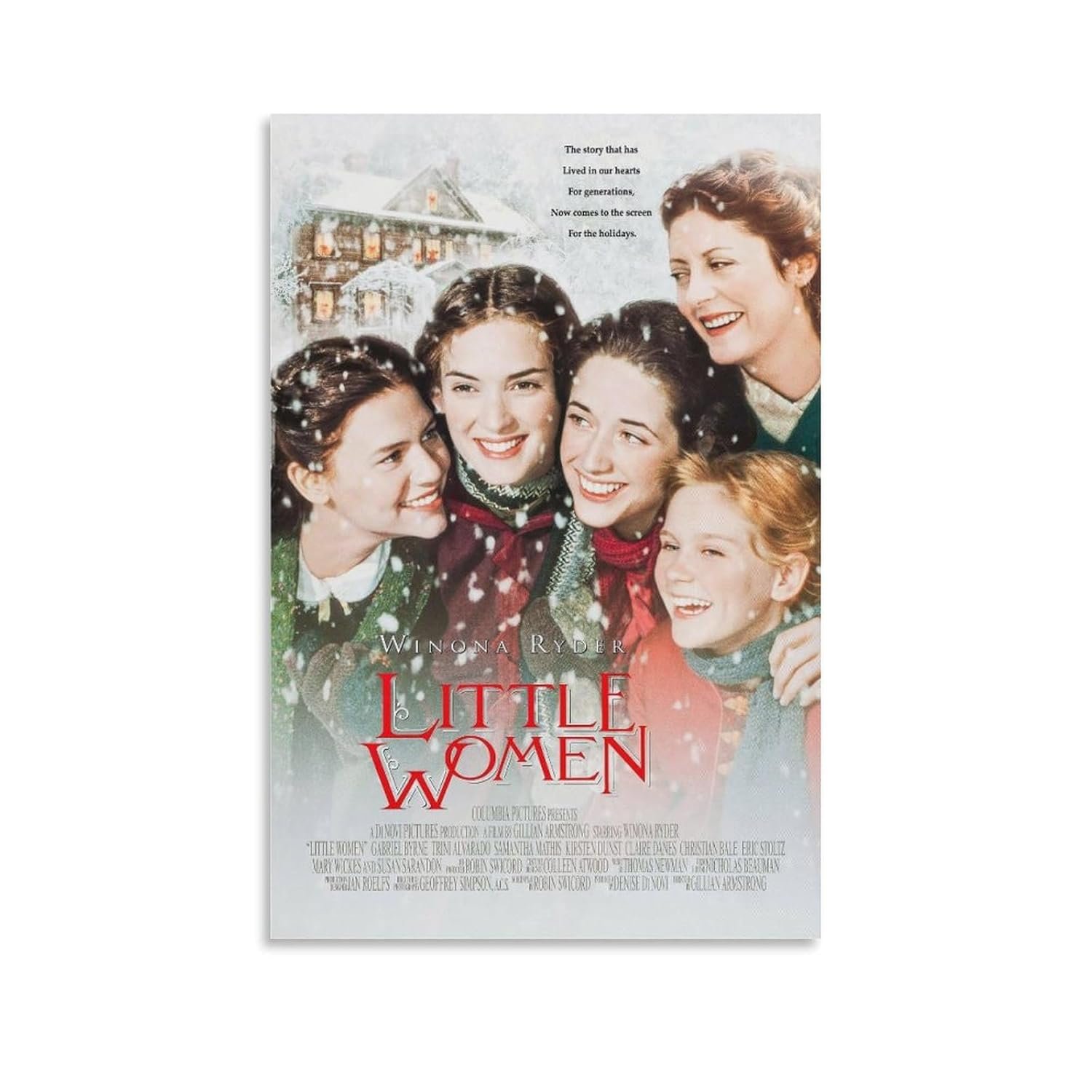Room Aesthetic Poster Classic Movie Little Women Movie Posters Cool Artwork Wall Art Home Decor Gift Ideas Canvas Art Poster And Wall Art Picture Print Modern Family Bedroom...