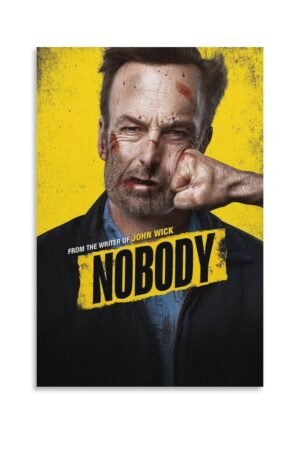 Room Aesthetic Poster Classic Movie Nobody Movie Posters Cool Artwork Wall Art Home Decor Gift Ideas Canvas Art Poster And Wall Art Picture Print Modern Family Bedroom Decor...