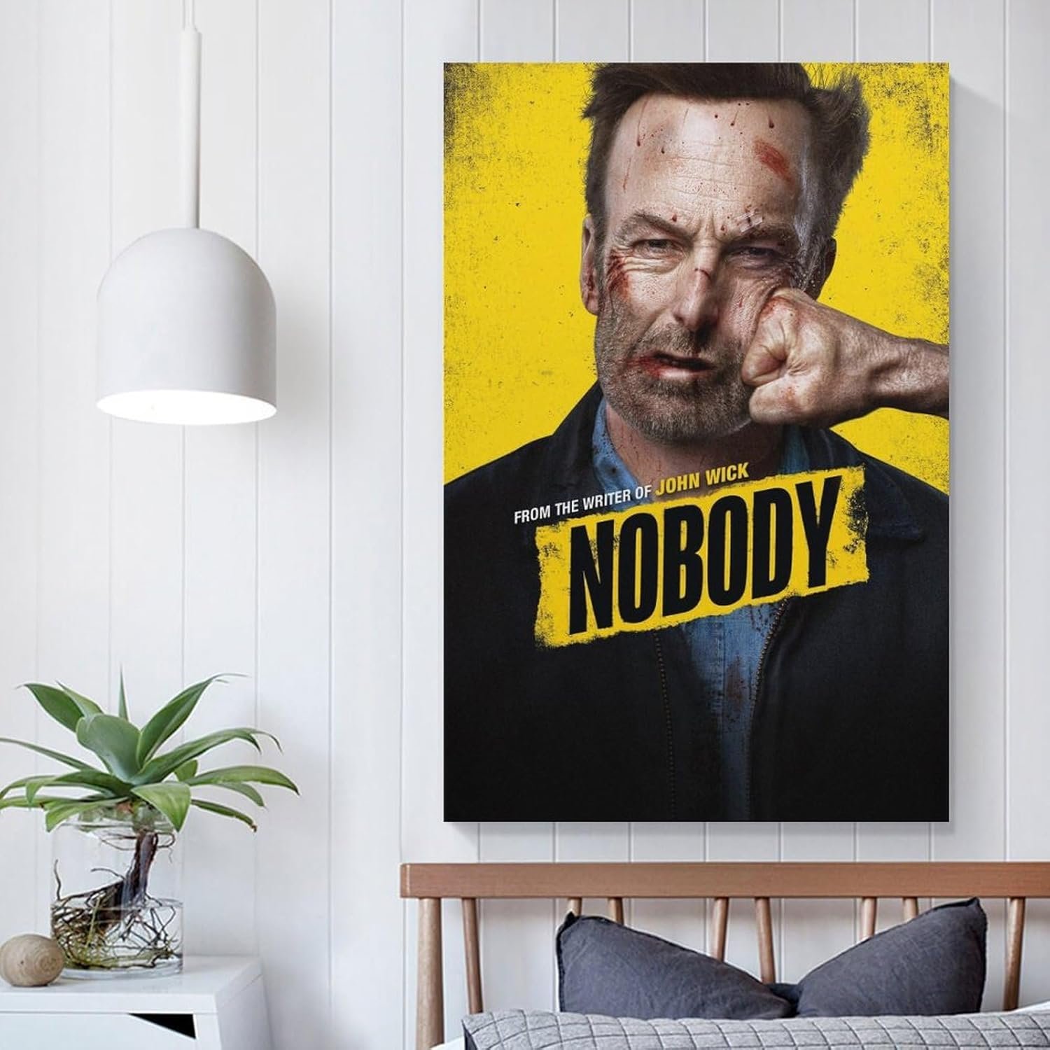 Room Aesthetic Poster Classic Movie Nobody Movie Posters Cool Artwork Wall Art Home Decor Gift Ideas Canvas Art Poster And Wall Art Picture Print Modern Family Bedroom Decor...