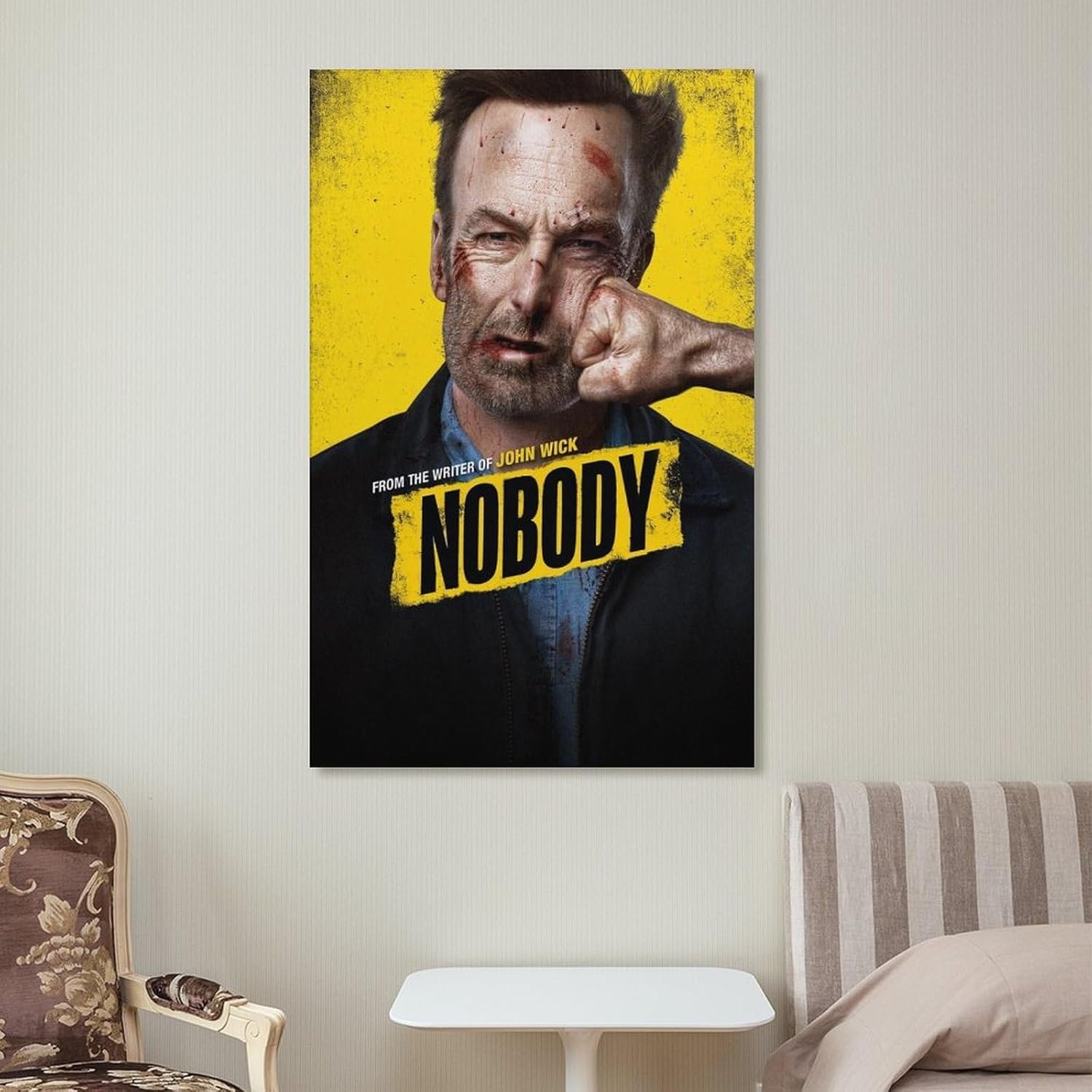 Room Aesthetic Poster Classic Movie Nobody Movie Posters Cool Artwork Wall Art Home Decor Gift Ideas Canvas Art Poster And Wall Art Picture Print Modern Family Bedroom Decor...