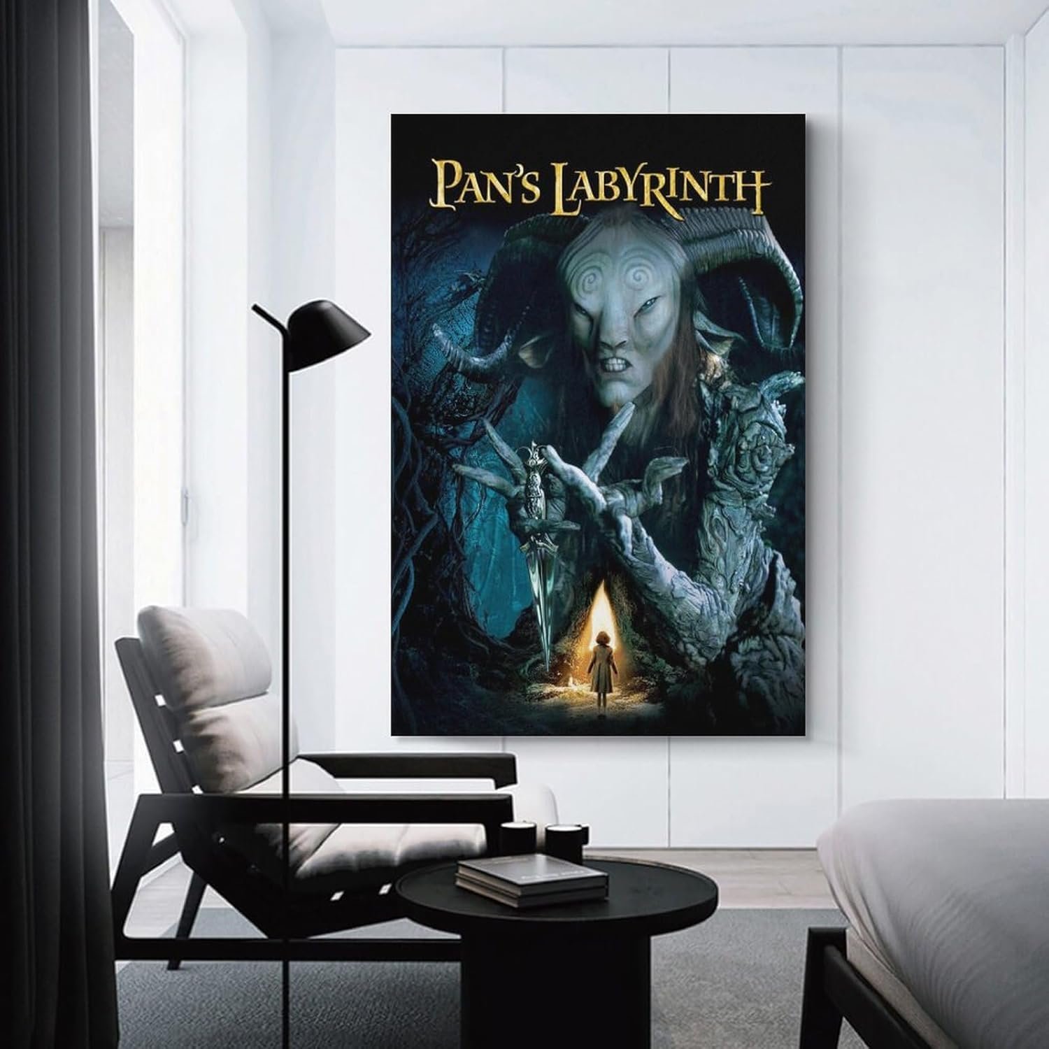 Room Aesthetic Poster Classic Movie Pan's Labyrinth Movie Posters Cool Artwork Wall Art Home Decor Gift Ideas Poster Decorative Painting Canvas Wall Art Living Room Posters...