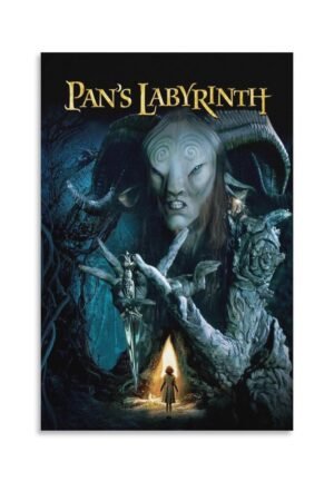 Room Aesthetic Poster Classic Movie Pan's Labyrinth Movie Posters Cool Artwork Wall Art Home Decor Gift Ideas Poster Decorative Painting Canvas Wall Art Living Room Posters...