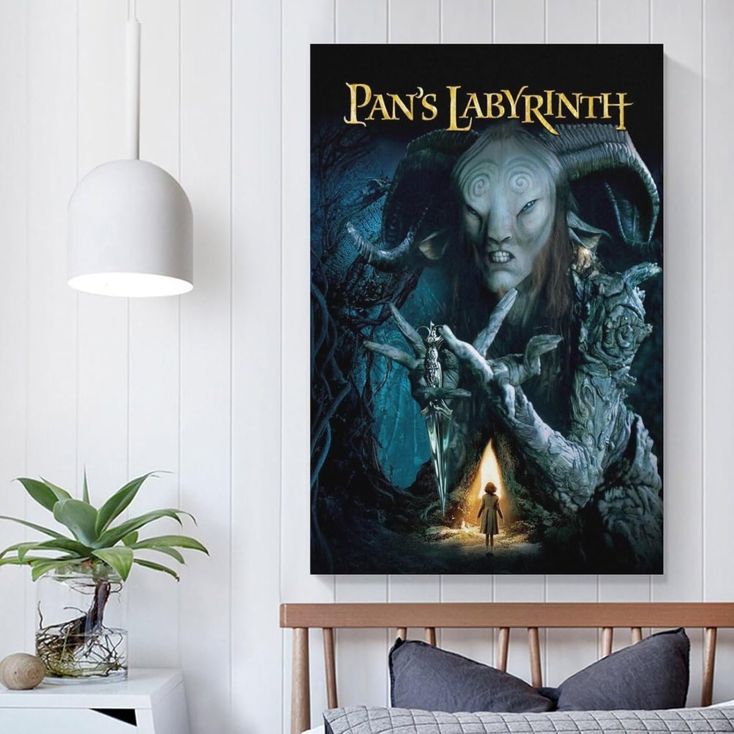 Room Aesthetic Poster Classic Movie Pan's Labyrinth Movie Posters Cool Artwork Wall Art Home Decor Gift Ideas Poster Decorative Painting Canvas Wall Art Living Room Posters...