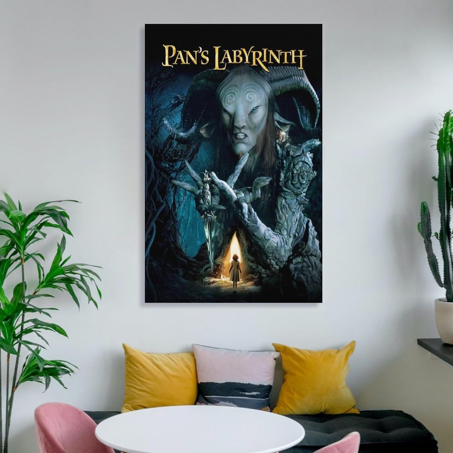 Room Aesthetic Poster Classic Movie Pan's Labyrinth Movie Posters Cool Artwork Wall Art Home Decor Gift Ideas Poster Decorative Painting Canvas Wall Art Living Room Posters...