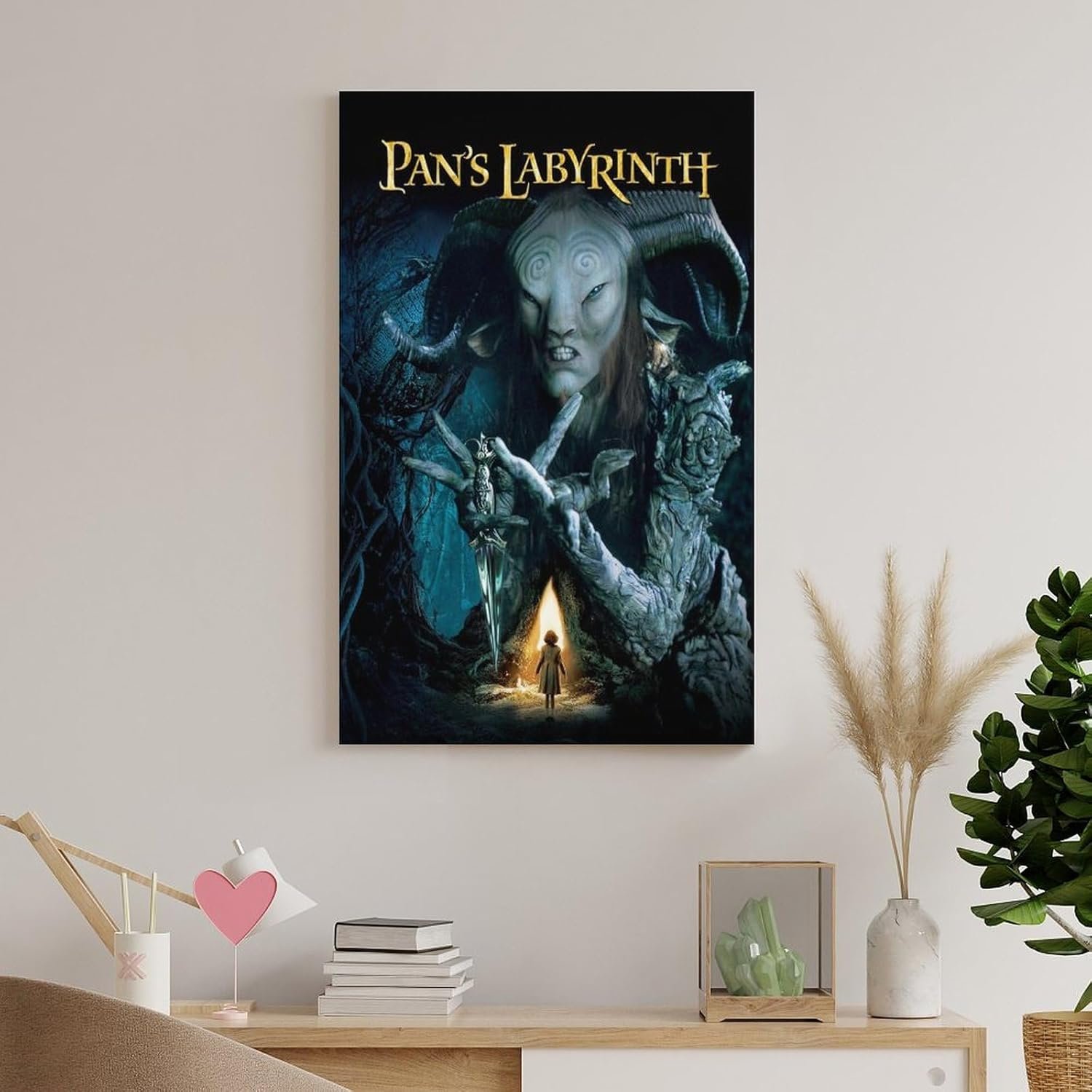 Room Aesthetic Poster Classic Movie Pan's Labyrinth Movie Posters Cool Artwork Wall Art Home Decor Gift Ideas Poster Decorative Painting Canvas Wall Art Living Room Posters...