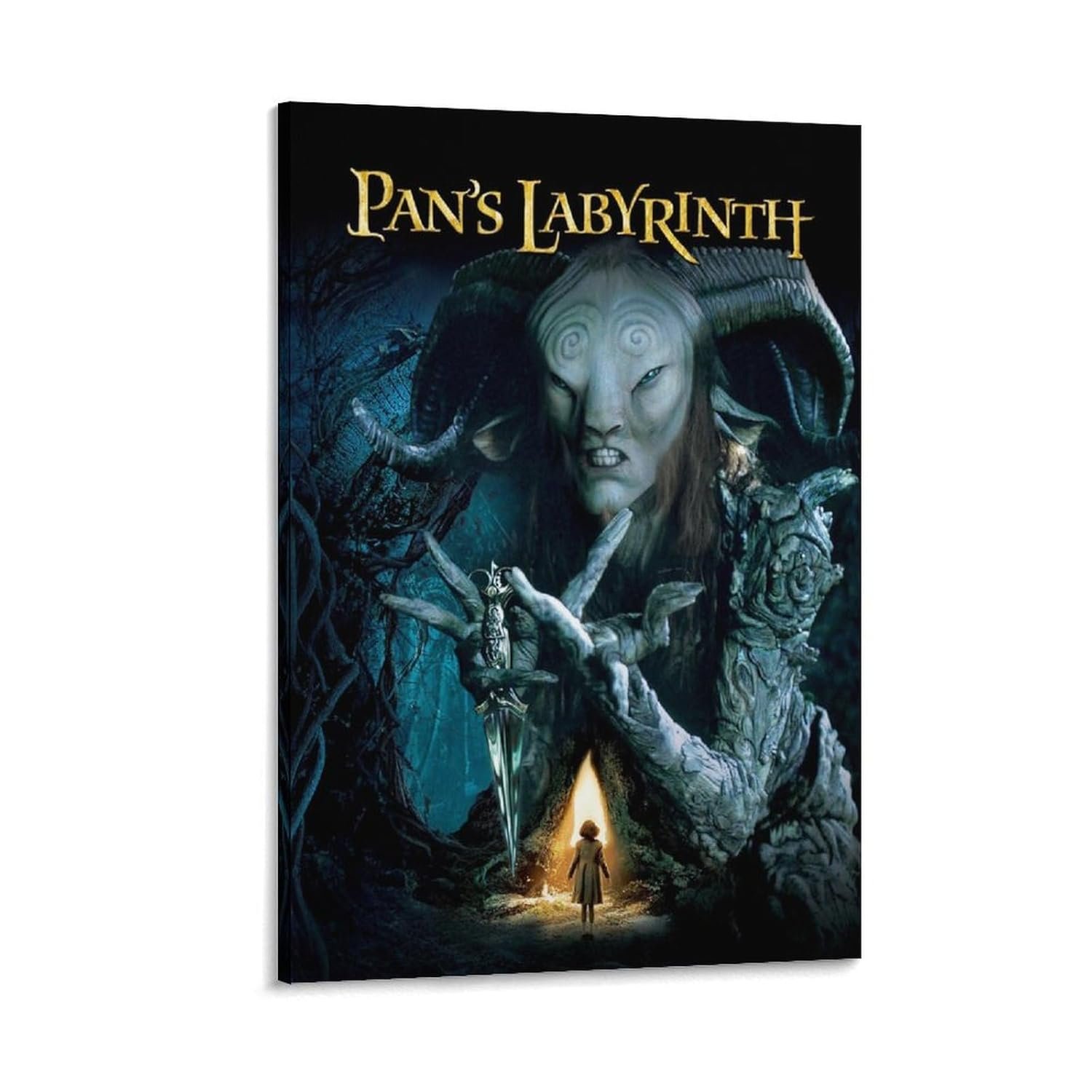Room Aesthetic Poster Classic Movie Pan's Labyrinth Movie Posters Cool Artwork Wall Art Home Decor Gift Ideas Poster Decorative Painting Canvas Wall Art Living Room Posters...