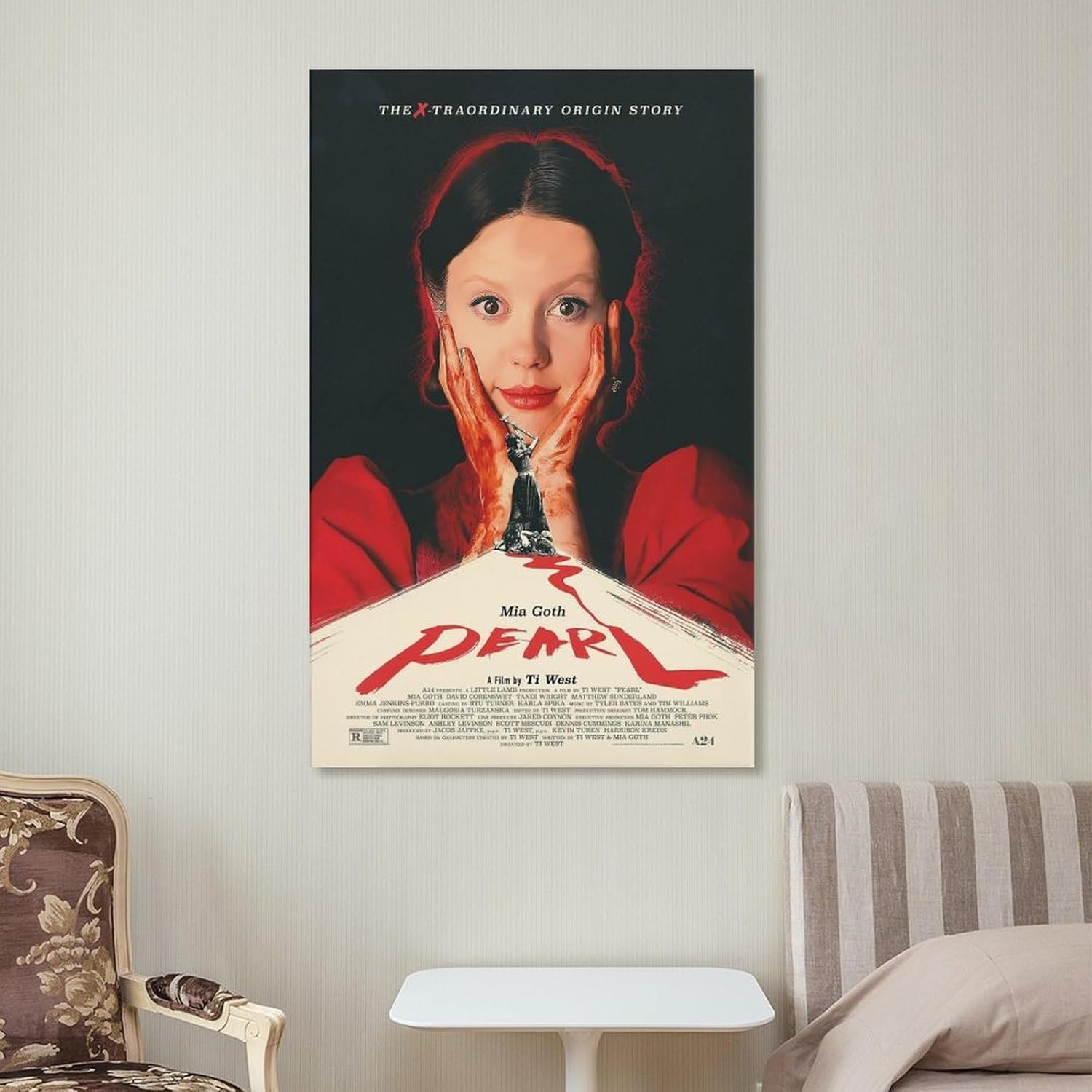 Room Aesthetic Poster Classic Movie Pearl Movie Posters Cool Artwork Wall Art Home Decor Gift Ideas Poster Decorative Painting Canvas Wall Art Living Room Posters Bedroom...