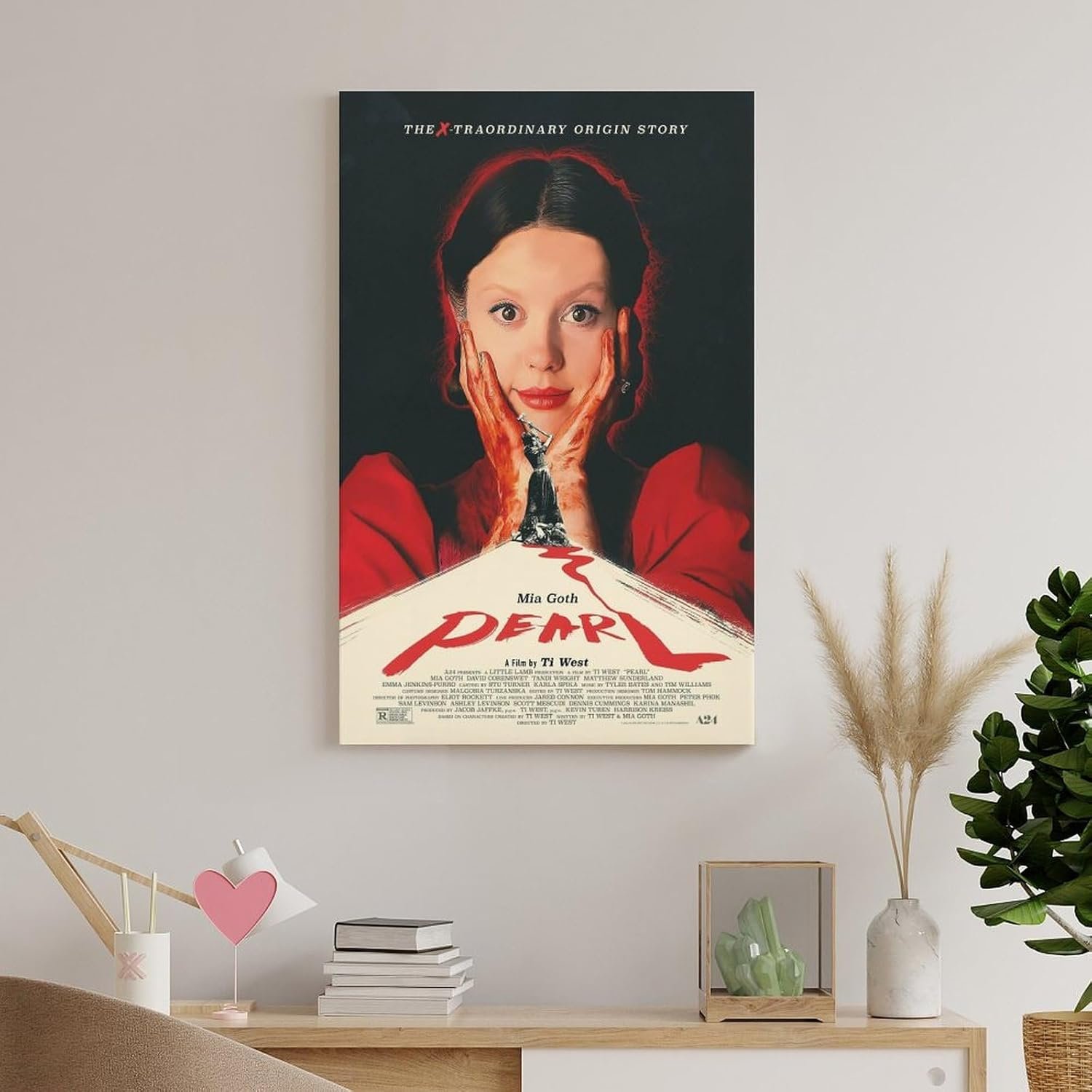 Room Aesthetic Poster Classic Movie Pearl Movie Posters Cool Artwork Wall Art Home Decor Gift Ideas Poster Decorative Painting Canvas Wall Art Living Room Posters Bedroom...