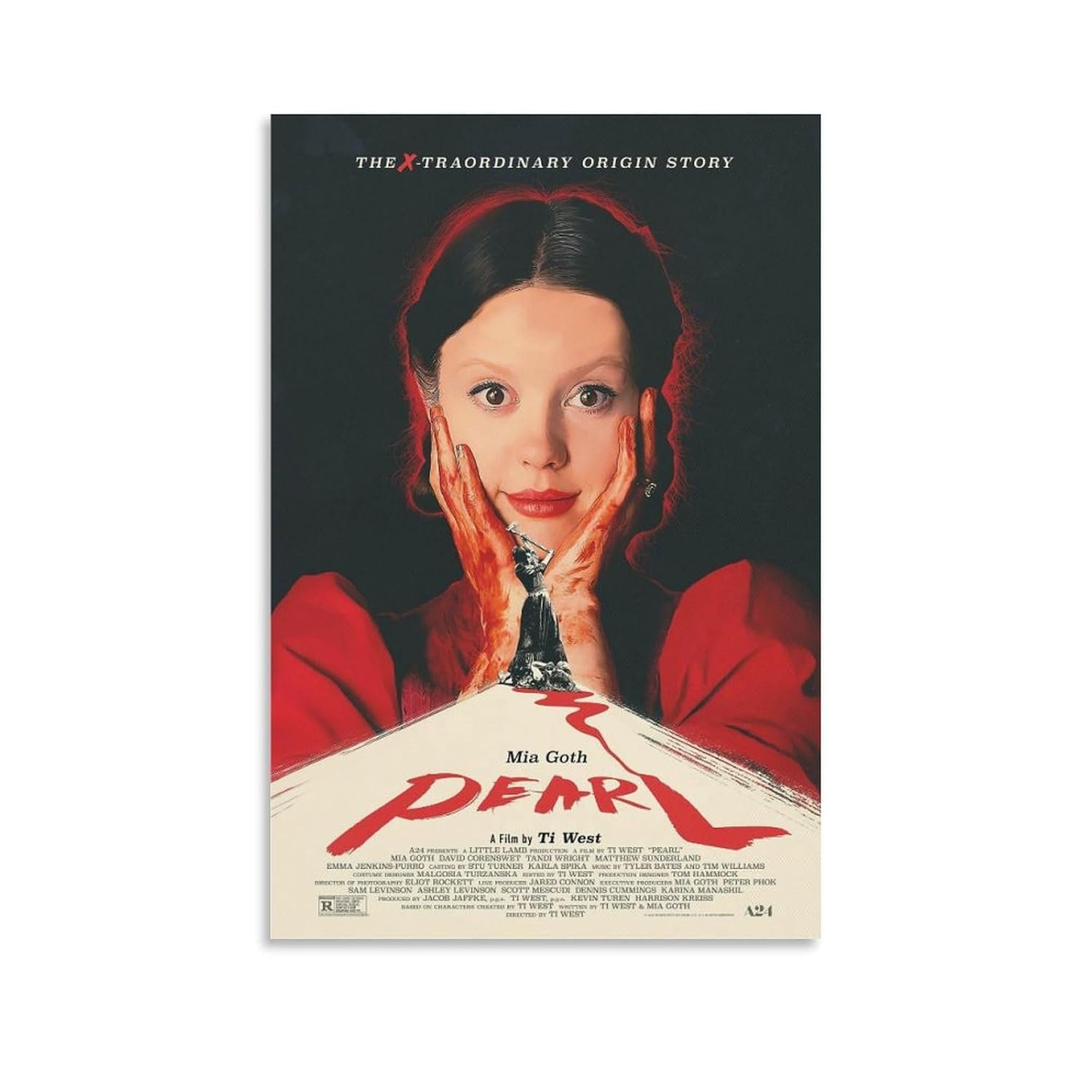 Room Aesthetic Poster Classic Movie Pearl Movie Posters Cool Artwork Wall Art Home Decor Gift Ideas Poster Decorative Painting Canvas Wall Art Living Room Posters Bedroom...