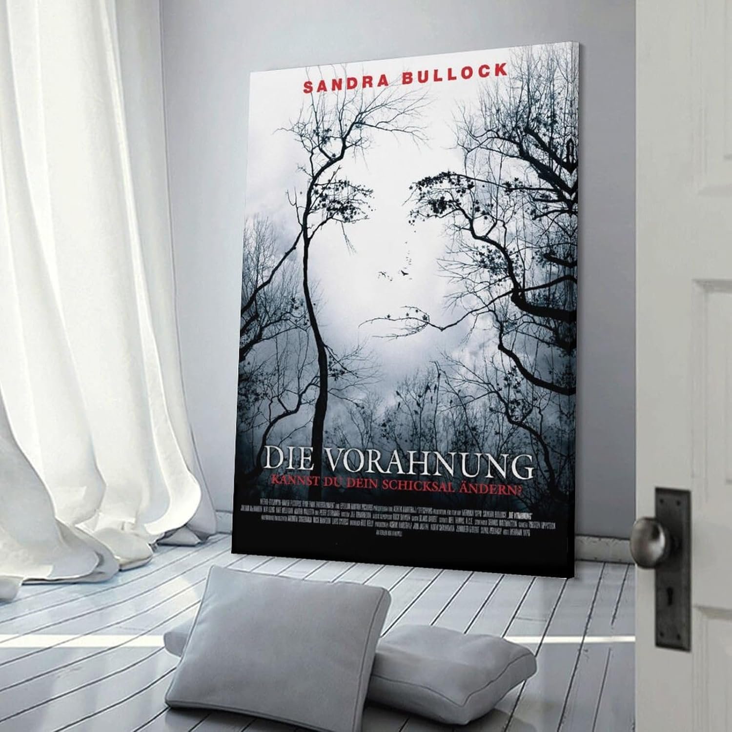 Room Aesthetic Poster Classic Movie Premonition Movie Posters Cool Artwork Wall Art Home Decor Gift Ideas Poster Decorative Painting Canvas Wall Art Living Room Posters Bedroom...