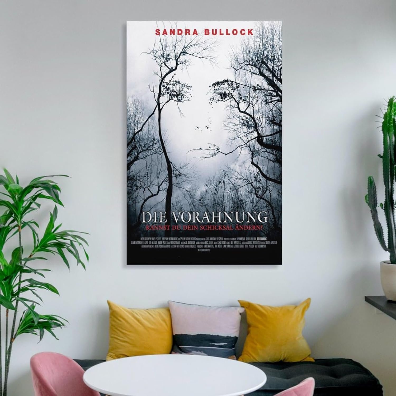 Room Aesthetic Poster Classic Movie Premonition Movie Posters Cool Artwork Wall Art Home Decor Gift Ideas Poster Decorative Painting Canvas Wall Art Living Room Posters Bedroom...