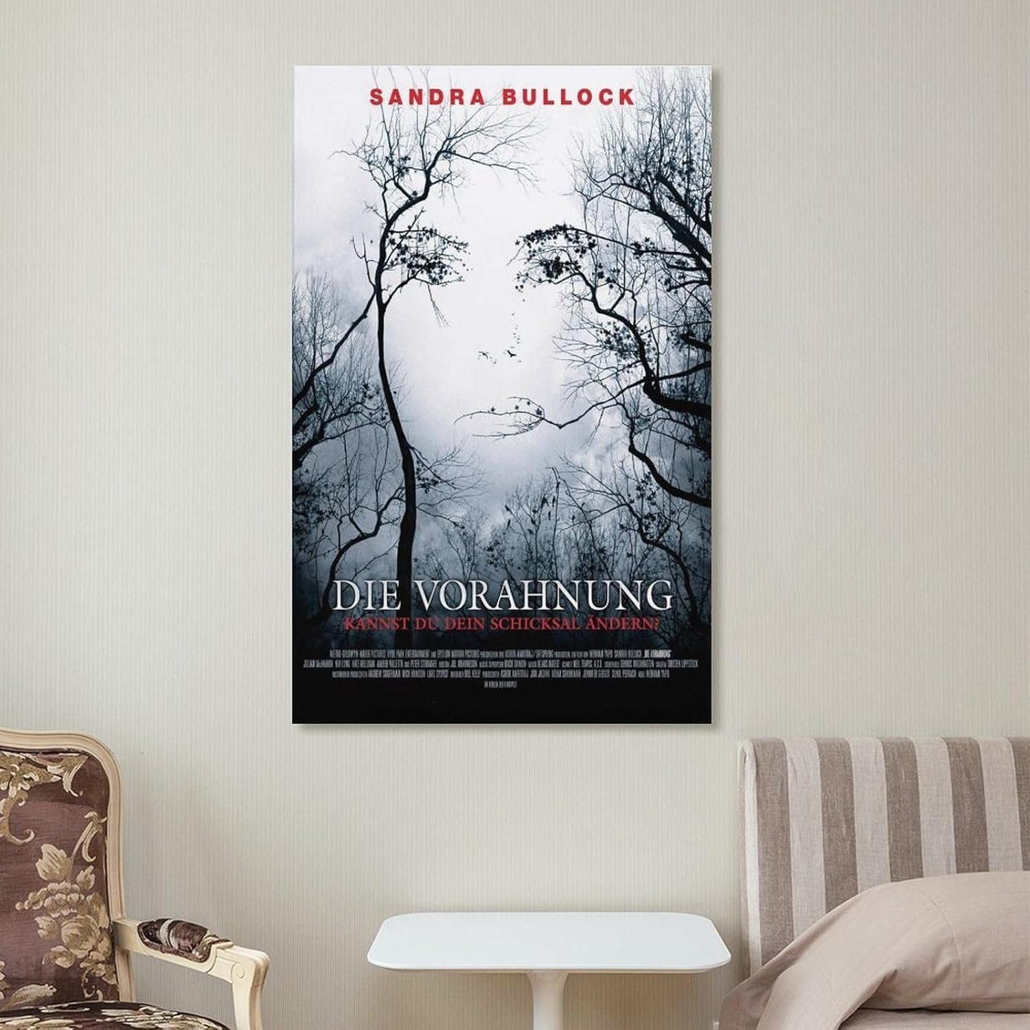 Room Aesthetic Poster Classic Movie Premonition Movie Posters Cool Artwork Wall Art Home Decor Gift Ideas Poster Decorative Painting Canvas Wall Art Living Room Posters Bedroom...