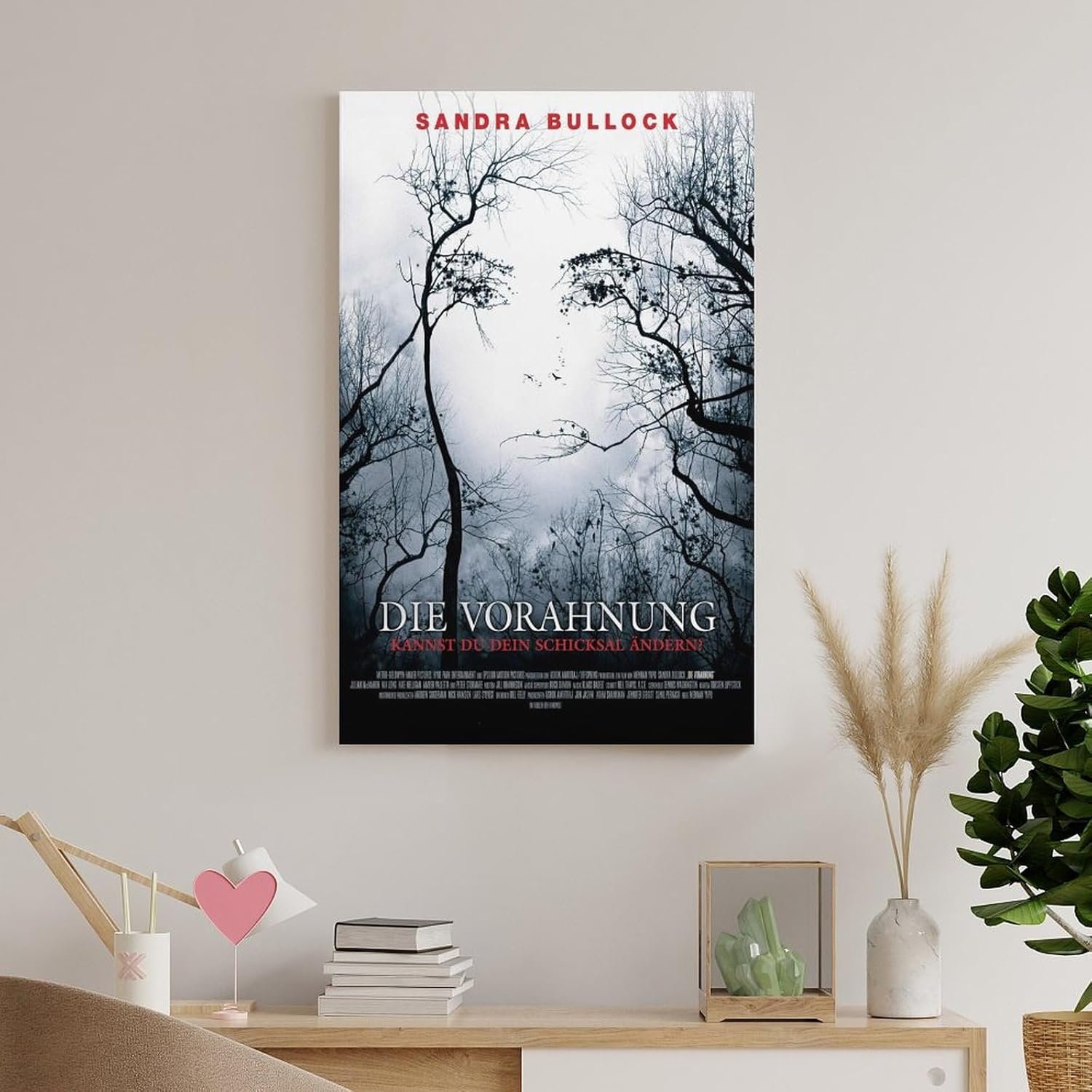 Room Aesthetic Poster Classic Movie Premonition Movie Posters Cool Artwork Wall Art Home Decor Gift Ideas Poster Decorative Painting Canvas Wall Art Living Room Posters Bedroom...