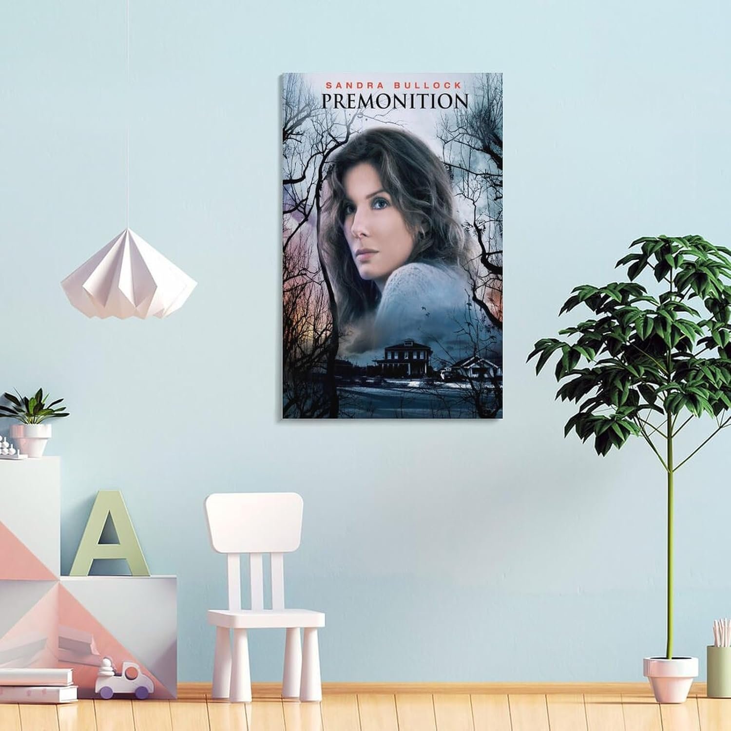 Room Aesthetic Poster Classic Movie Premonition Movie Posters Cool Artwork Wall Art Home Decor Gift Ideas Poster Decorative Painting Canvas Wall Art Living Room Posters Bedroom...
