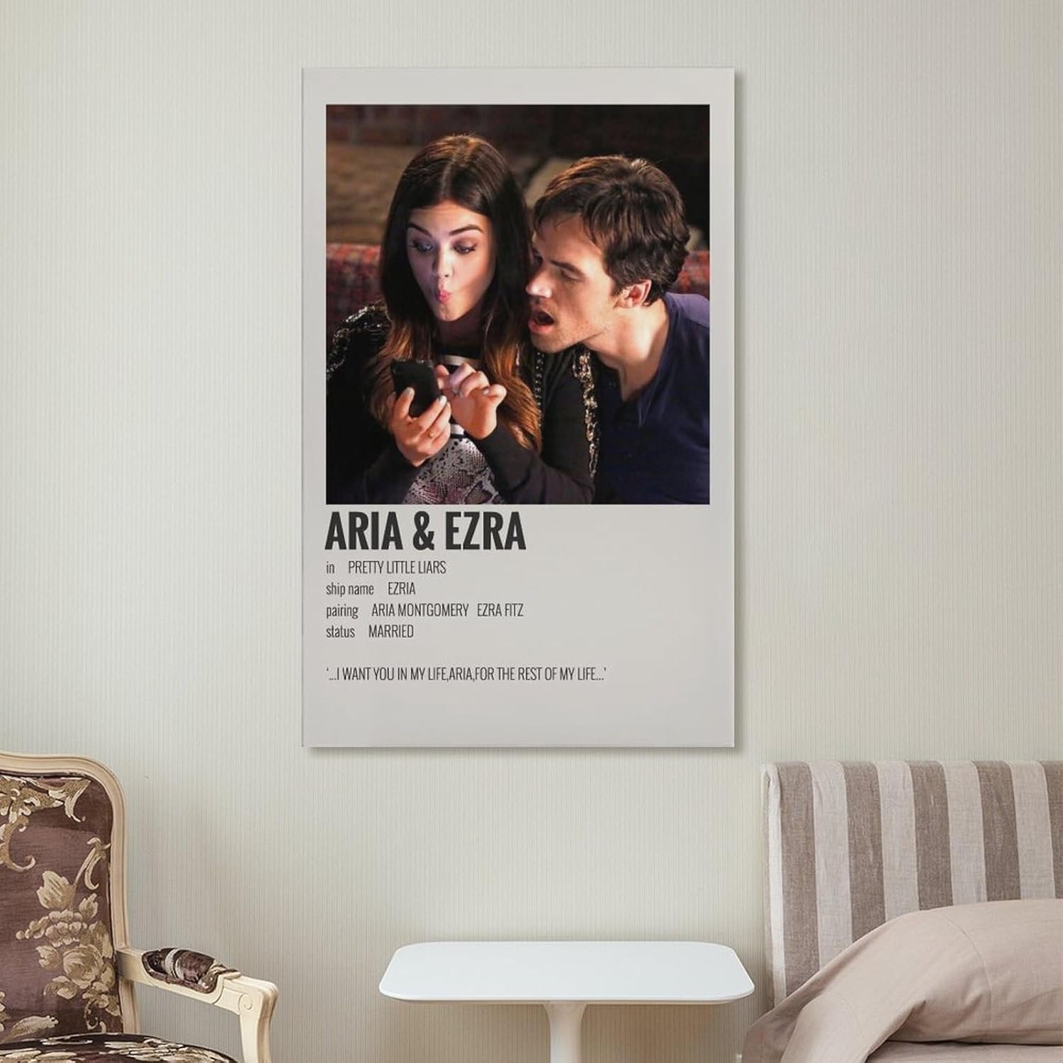 Room Aesthetic Poster Classic Movie Pretty Little Liars Movie Posters Cool Artwork Wall Art Home Decor Gift Ideas Canvas Art Poster And Wall Art Picture Print Modern Family...