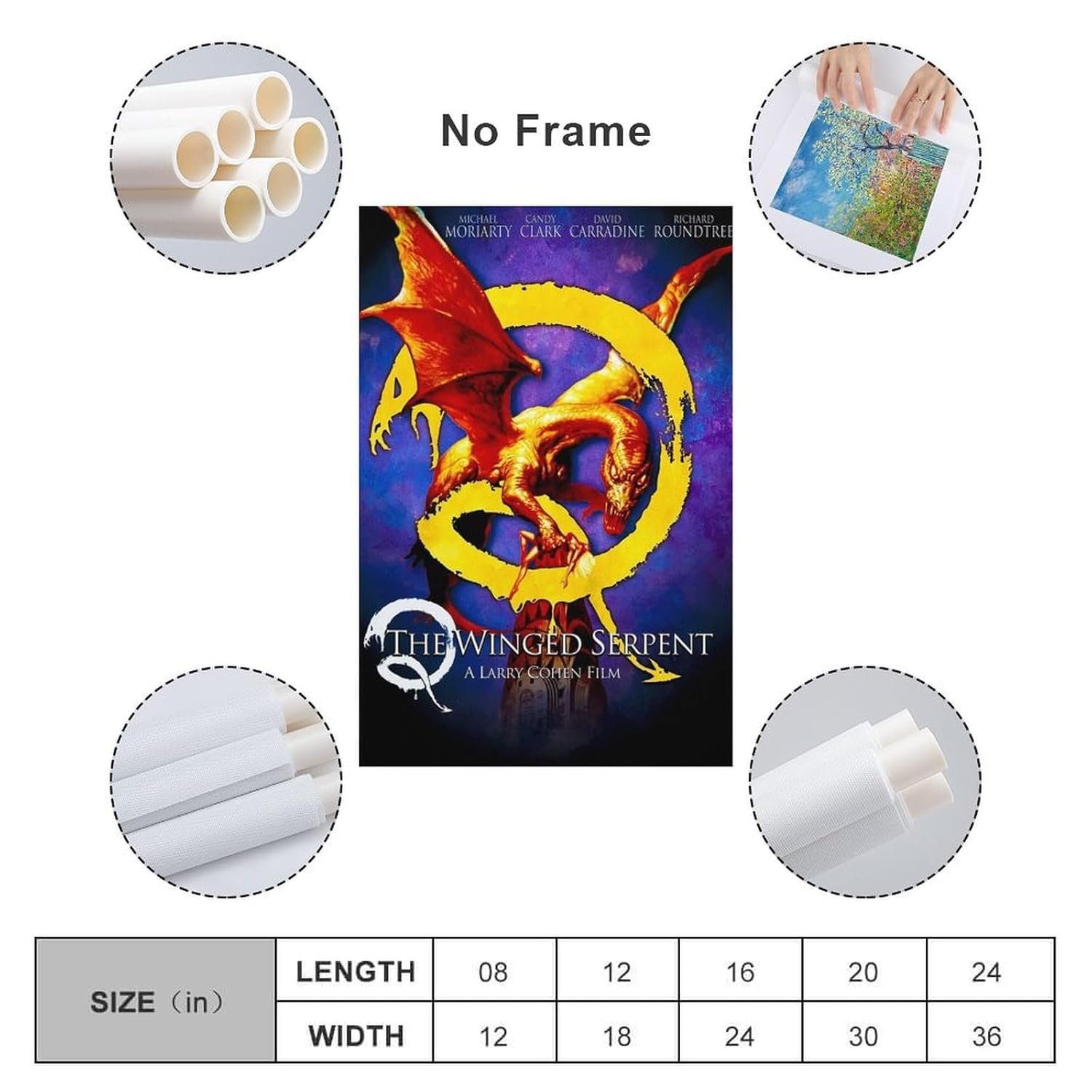 Room Aesthetic Poster Classic Movie Q Movie Posters Cool Artwork Wall Art Home Decor Gift Ideas Poster Decorative Painting Canvas Wall Art Living Room Posters Bedroom Painting...