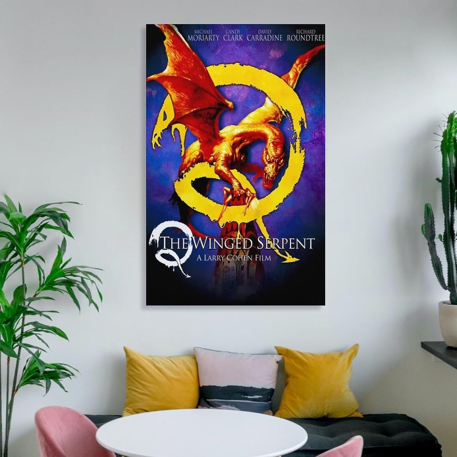 Room Aesthetic Poster Classic Movie Q Movie Posters Cool Artwork Wall Art Home Decor Gift Ideas Poster Decorative Painting Canvas Wall Art Living Room Posters Bedroom Painting...