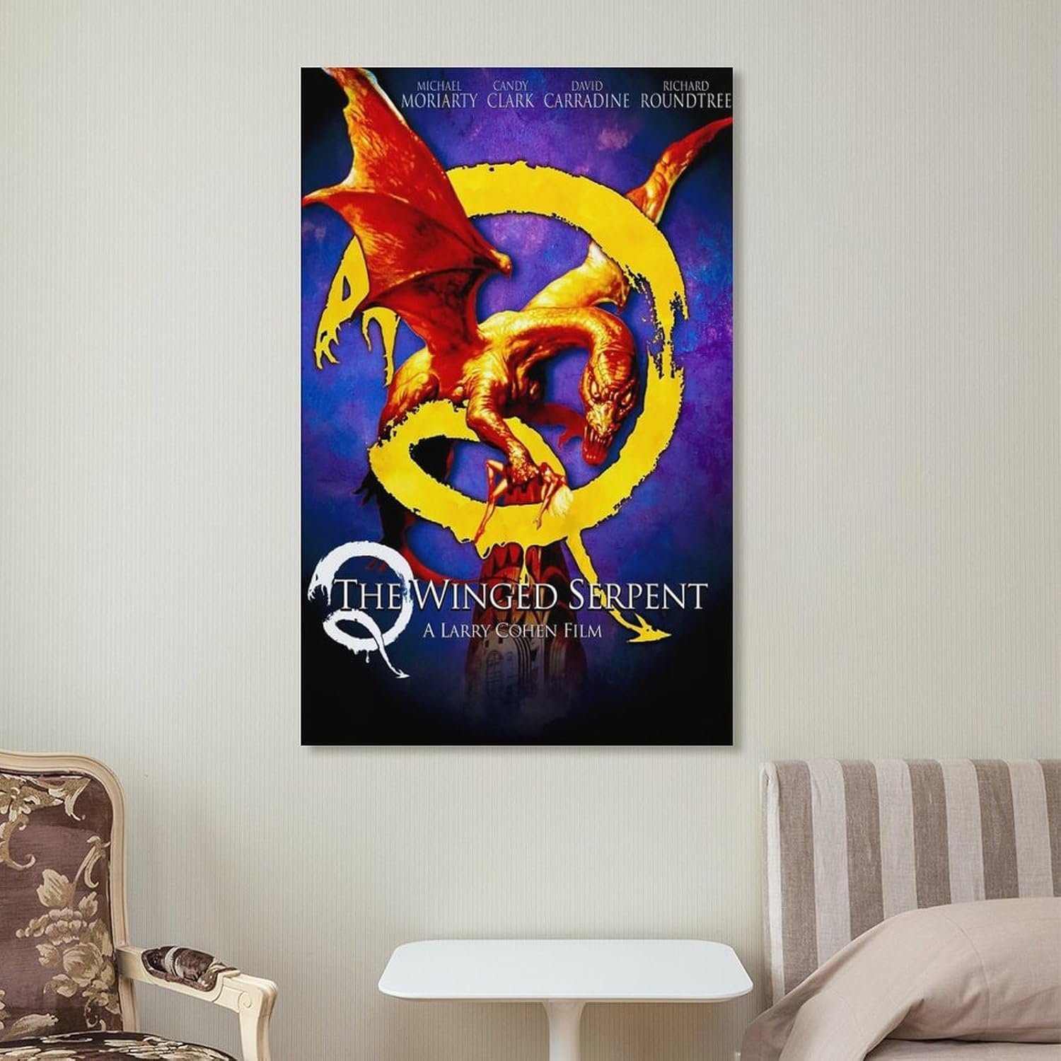 Room Aesthetic Poster Classic Movie Q Movie Posters Cool Artwork Wall Art Home Decor Gift Ideas Poster Decorative Painting Canvas Wall Art Living Room Posters Bedroom Painting...