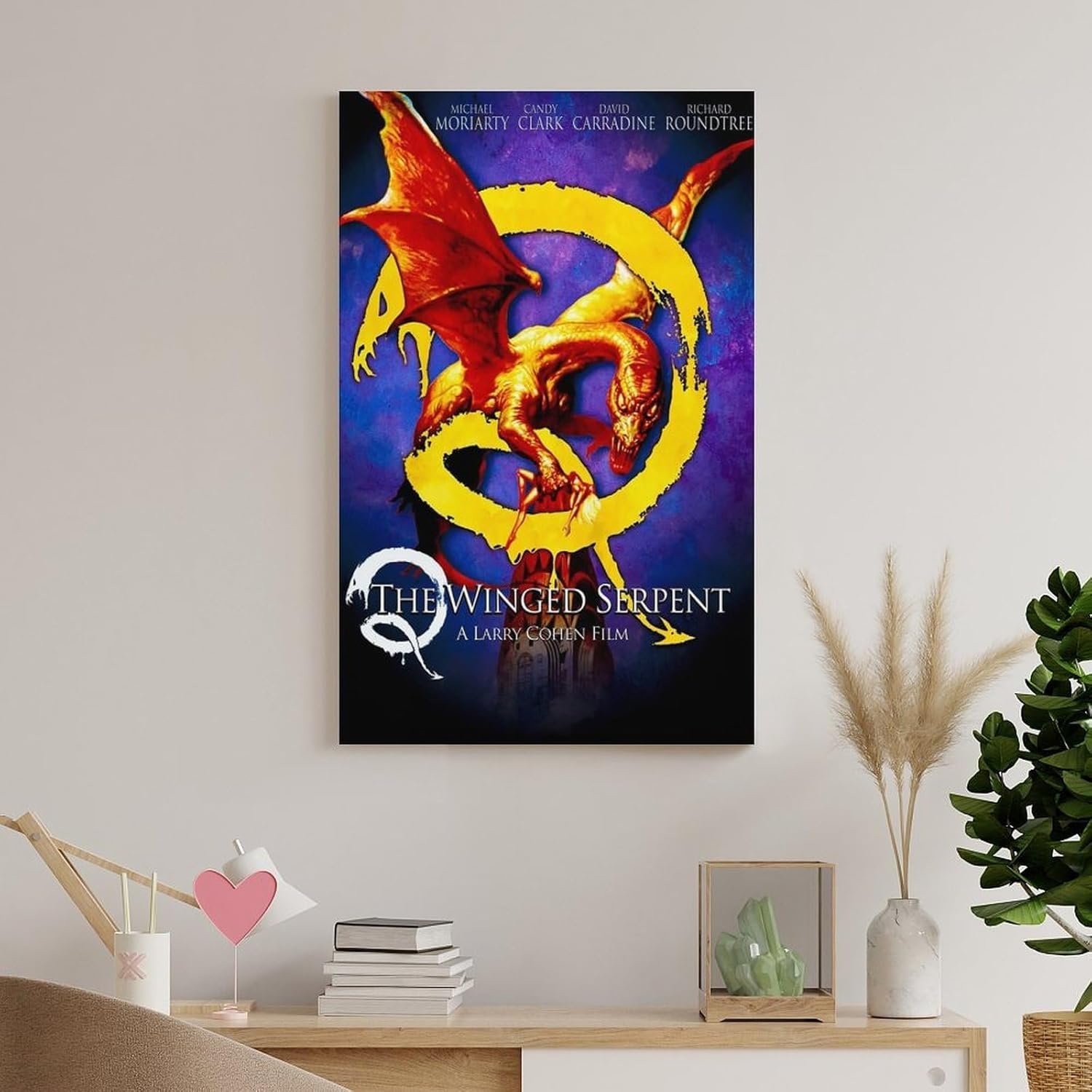 Room Aesthetic Poster Classic Movie Q Movie Posters Cool Artwork Wall Art Home Decor Gift Ideas Poster Decorative Painting Canvas Wall Art Living Room Posters Bedroom Painting...