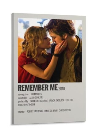 Room Aesthetic Poster Classic Movie REMEMBER ME Movie Posters Cool Artwork Wall Art Home Decor Gift Ideas Canvas Art Poster And Wall Art Picture Print Modern Family Bedroom...