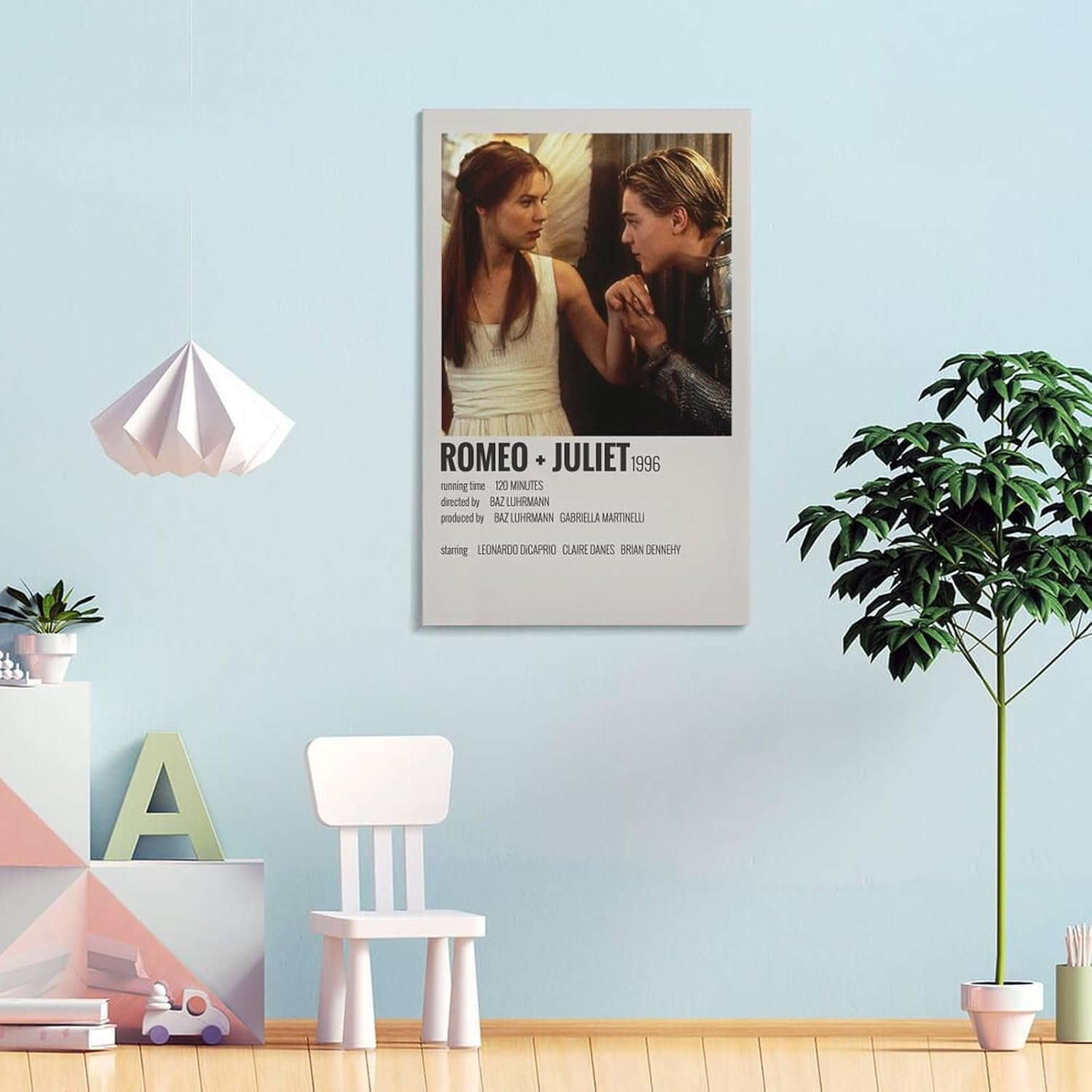 Room Aesthetic Poster Classic Movie Romeo Juliet Movie Posters Cool Artwork Wall Art Home Decor Gift Ideas Poster Decorative Painting Canvas Wall Art Living Room Posters Bedroom...