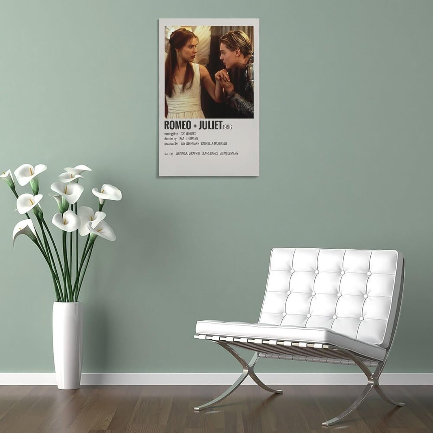 Room Aesthetic Poster Classic Movie Romeo Juliet Movie Posters Cool Artwork Wall Art Home Decor Gift Ideas Poster Decorative Painting Canvas Wall Art Living Room Posters Bedroom...