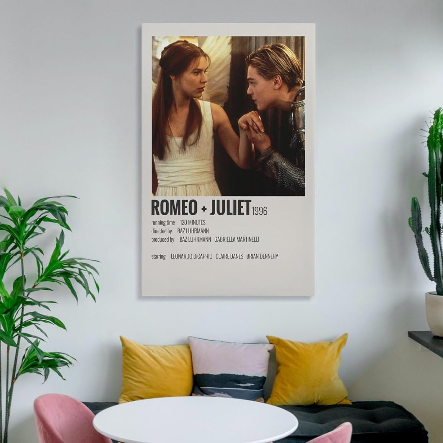Room Aesthetic Poster Classic Movie Romeo Juliet Movie Posters Cool Artwork Wall Art Home Decor Gift Ideas Poster Decorative Painting Canvas Wall Art Living Room Posters Bedroom...