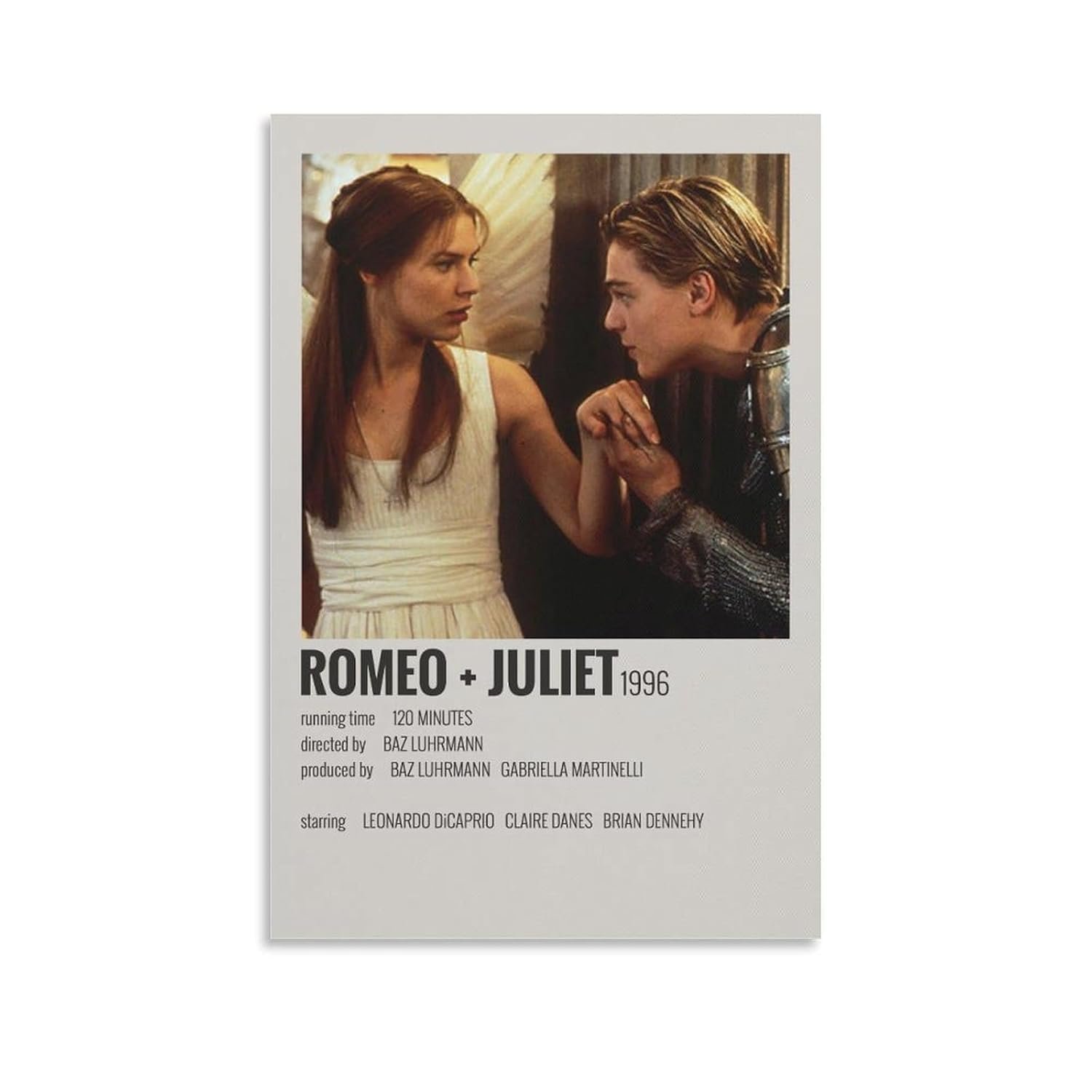 Room Aesthetic Poster Classic Movie Romeo Juliet Movie Posters Cool Artwork Wall Art Home Decor Gift Ideas Poster Decorative Painting Canvas Wall Art Living Room Posters Bedroom...