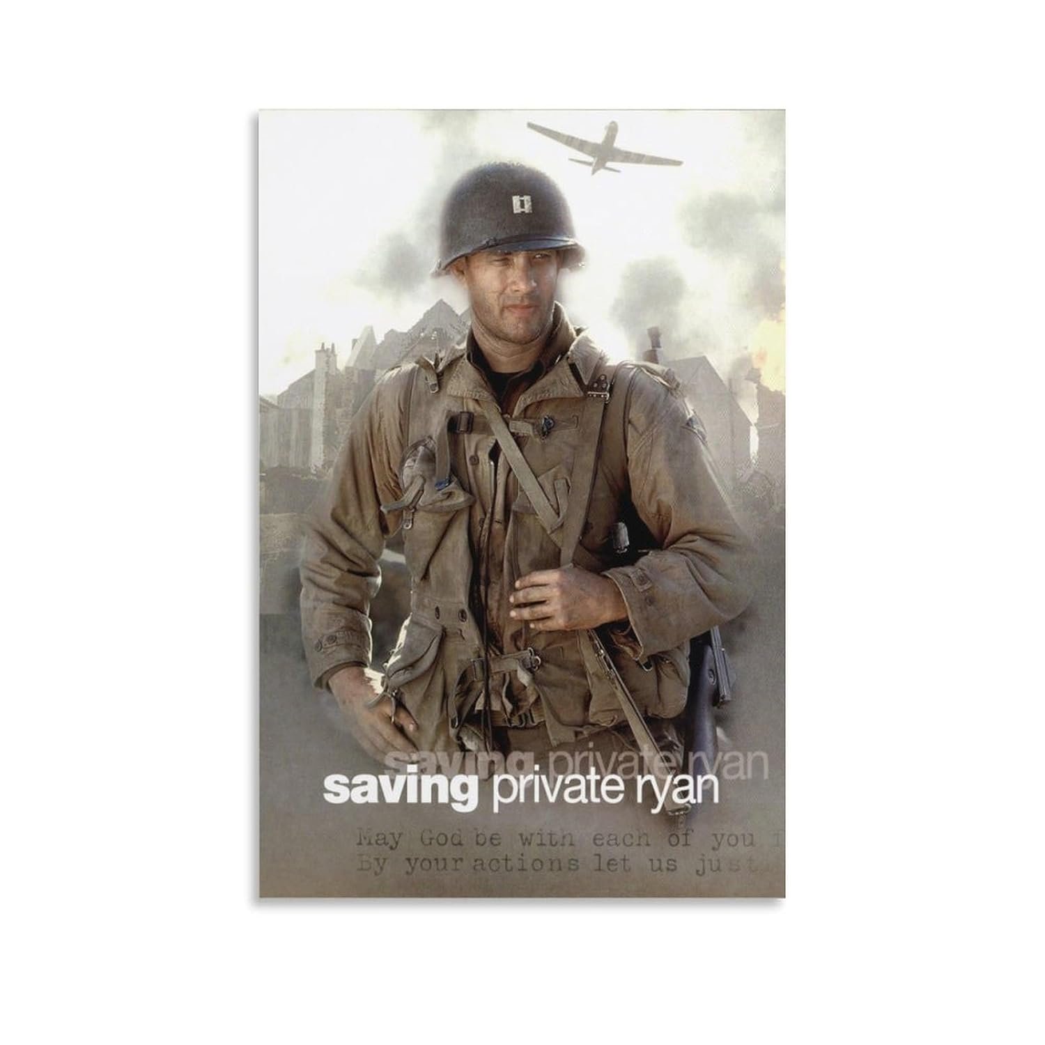 Room Aesthetic Poster Classic Movie Saving Private Ryan Movie Posters Cool Artwork Wall Art Home Decor Gift Ideas Canvas Art Poster And Wall Art Picture Print Modern Family...