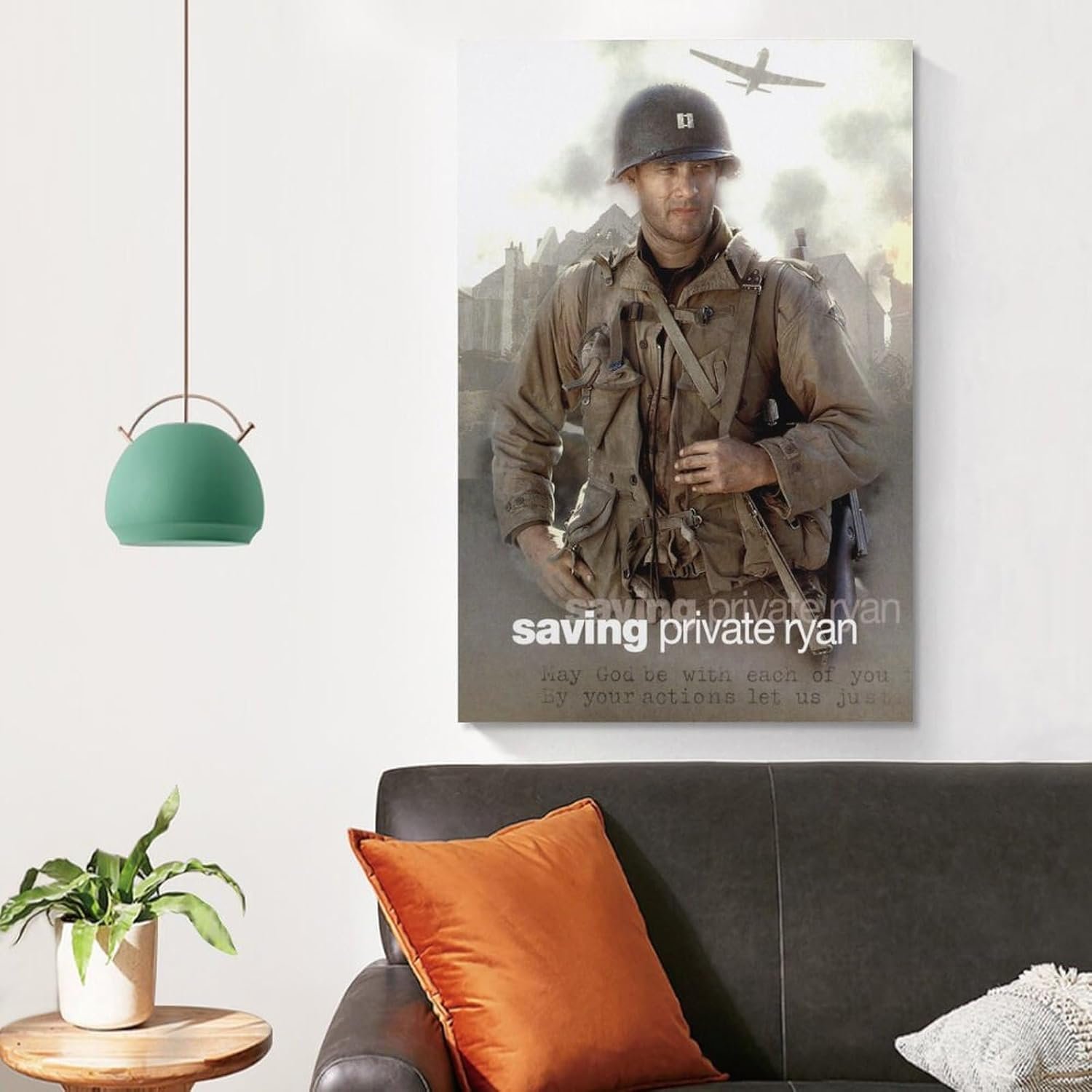Room Aesthetic Poster Classic Movie Saving Private Ryan Movie Posters Cool Artwork Wall Art Home Decor Gift Ideas Canvas Art Poster And Wall Art Picture Print Modern Family...