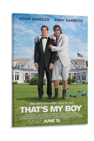 Room Aesthetic Poster Classic Movie That's My Boy Movie Posters Cool Artwork Wall Art Home Decor Gift Ideas Canvas Art Poster And Wall Art Picture Print Modern Family Bedroom...