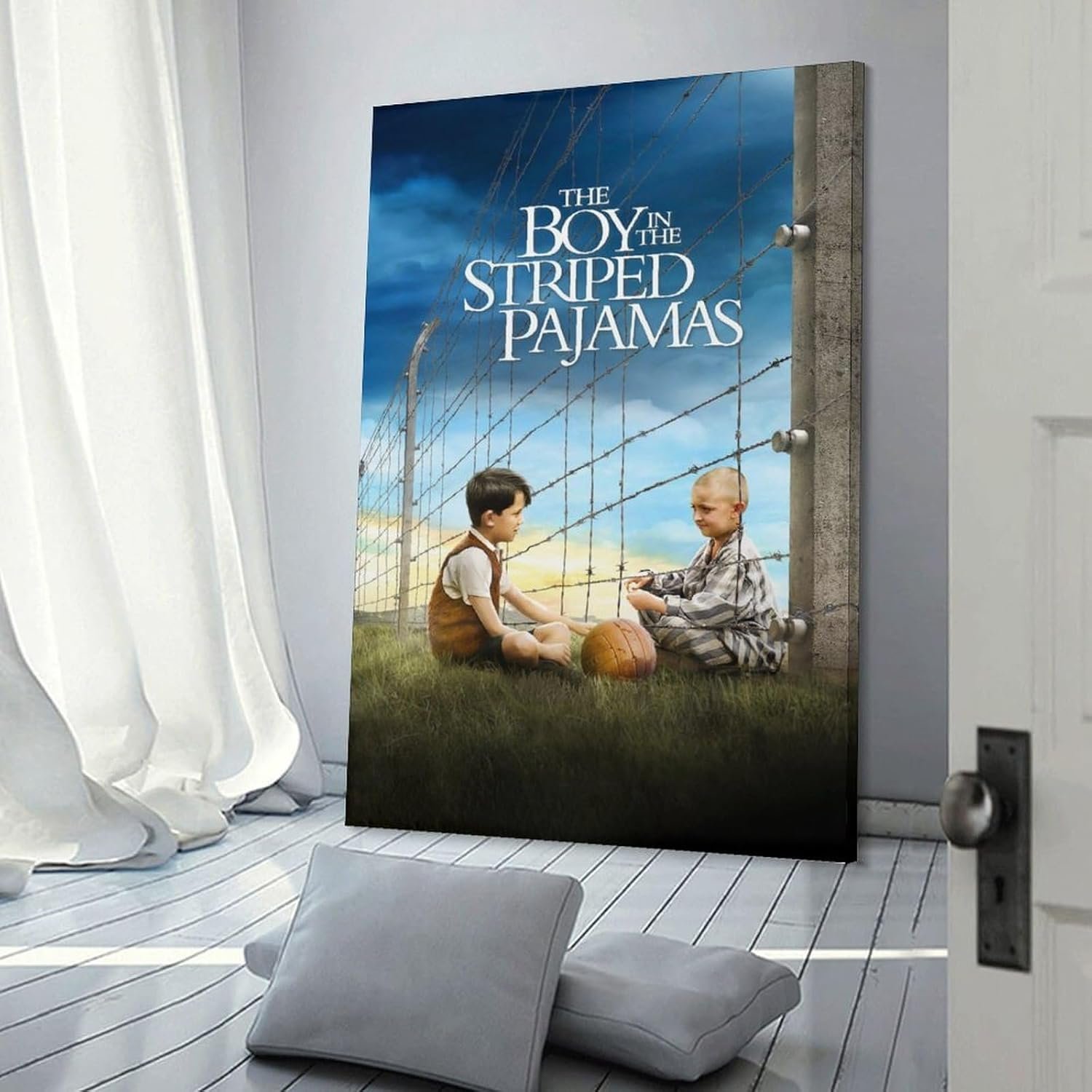 Room Aesthetic Poster Classic Movie The Boy in The Striped Pyjamas Movie Posters Cool Artwork Wall Art Home Decor Gift Ideas Poster Decorative Painting Canvas Wall Art Living...