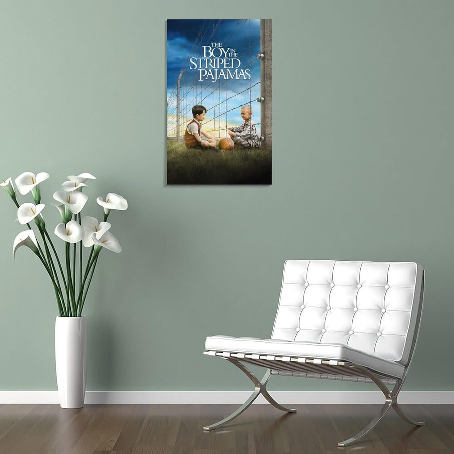 Room Aesthetic Poster Classic Movie The Boy in The Striped Pyjamas Movie Posters Cool Artwork Wall Art Home Decor Gift Ideas Poster Decorative Painting Canvas Wall Art Living...