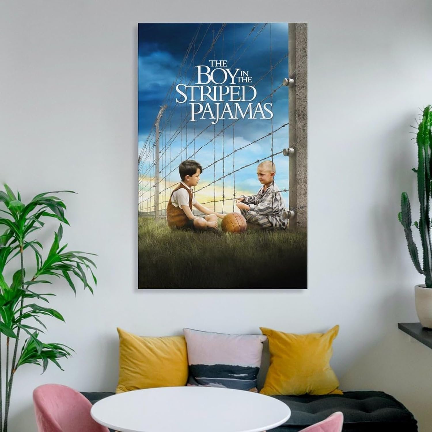 Room Aesthetic Poster Classic Movie The Boy in The Striped Pyjamas Movie Posters Cool Artwork Wall Art Home Decor Gift Ideas Poster Decorative Painting Canvas Wall Art Living...