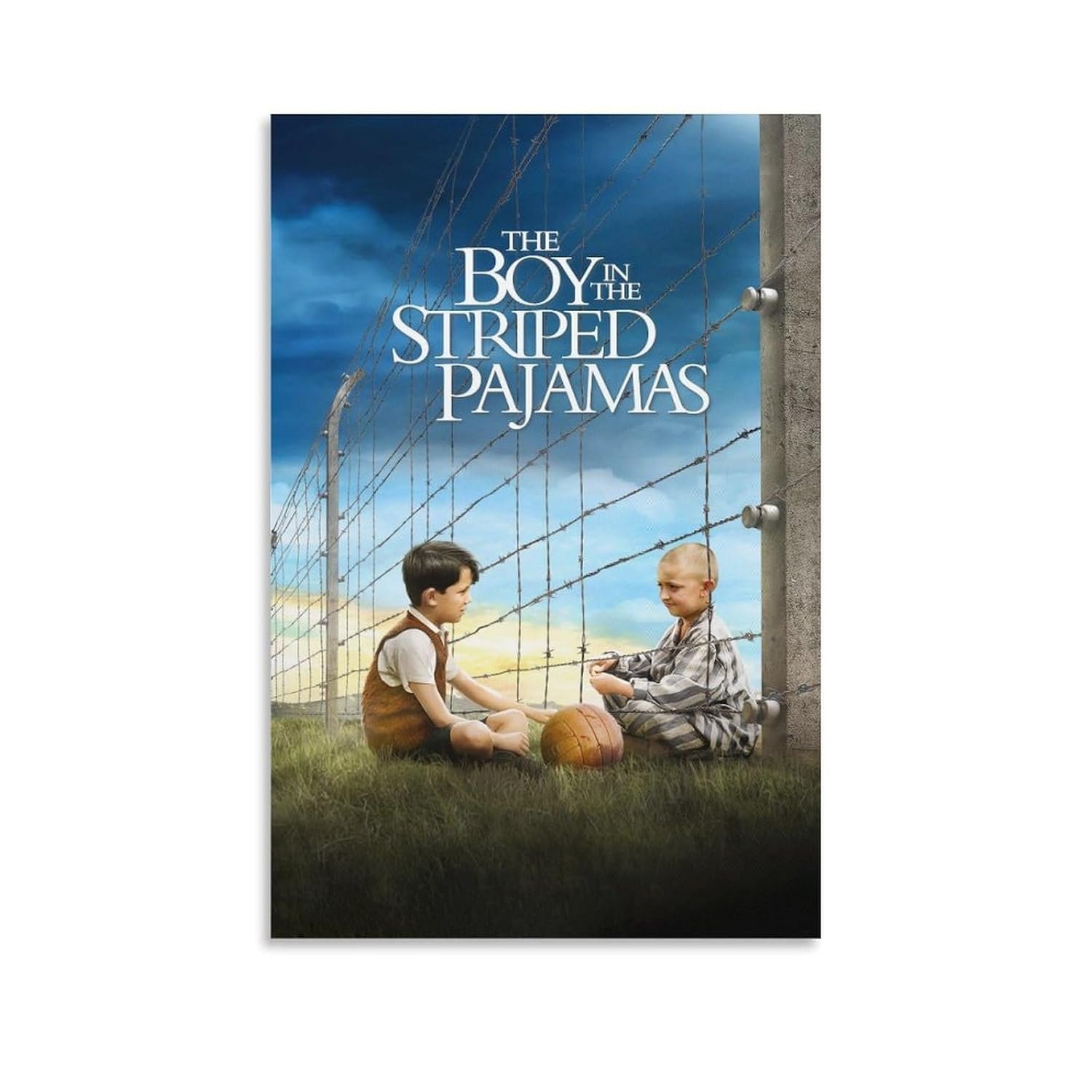 Room Aesthetic Poster Classic Movie The Boy in The Striped Pyjamas Movie Posters Cool Artwork Wall Art Home Decor Gift Ideas Poster Decorative Painting Canvas Wall Art Living...