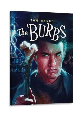 Room Aesthetic Poster Classic Movie The Burbs Movie Posters Cool Artwork Wall Art Home Decor Gift Ideas Canvas Art Poster And Wall Art Picture Print Modern Family Bedroom Decor...