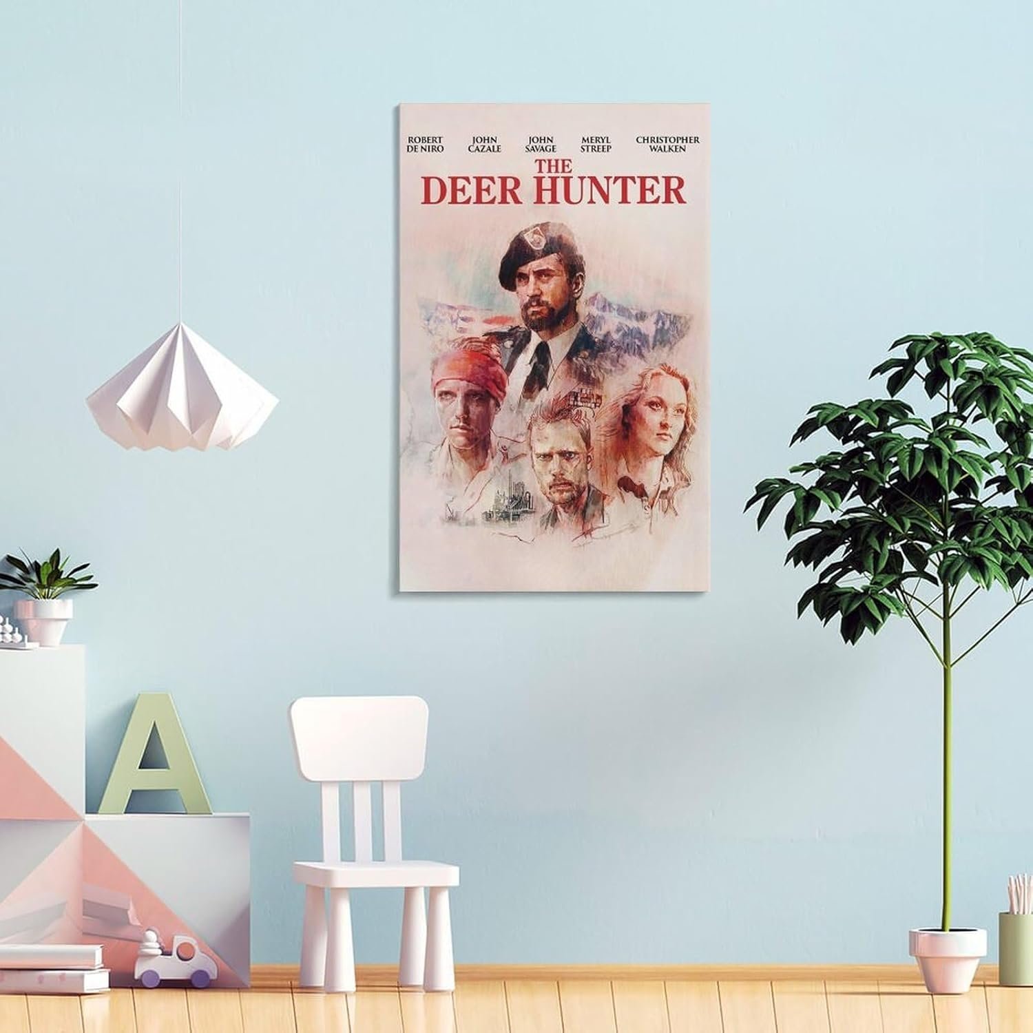 Room Aesthetic Poster Classic Movie The Deer Hunter Movie Posters Cool Artwork Wall Art Home Decor Gift Ideas Poster Decorative Painting Canvas Wall Art Living Room Posters...