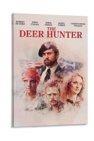 Room Aesthetic Poster Classic Movie The Deer Hunter Movie Posters Cool Artwork Wall Art Home Decor Gift Ideas Poster Decorative Painting Canvas Wall Art Living Room Posters...