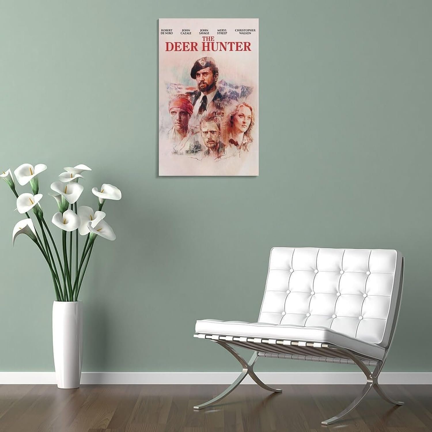 Room Aesthetic Poster Classic Movie The Deer Hunter Movie Posters Cool Artwork Wall Art Home Decor Gift Ideas Poster Decorative Painting Canvas Wall Art Living Room Posters...