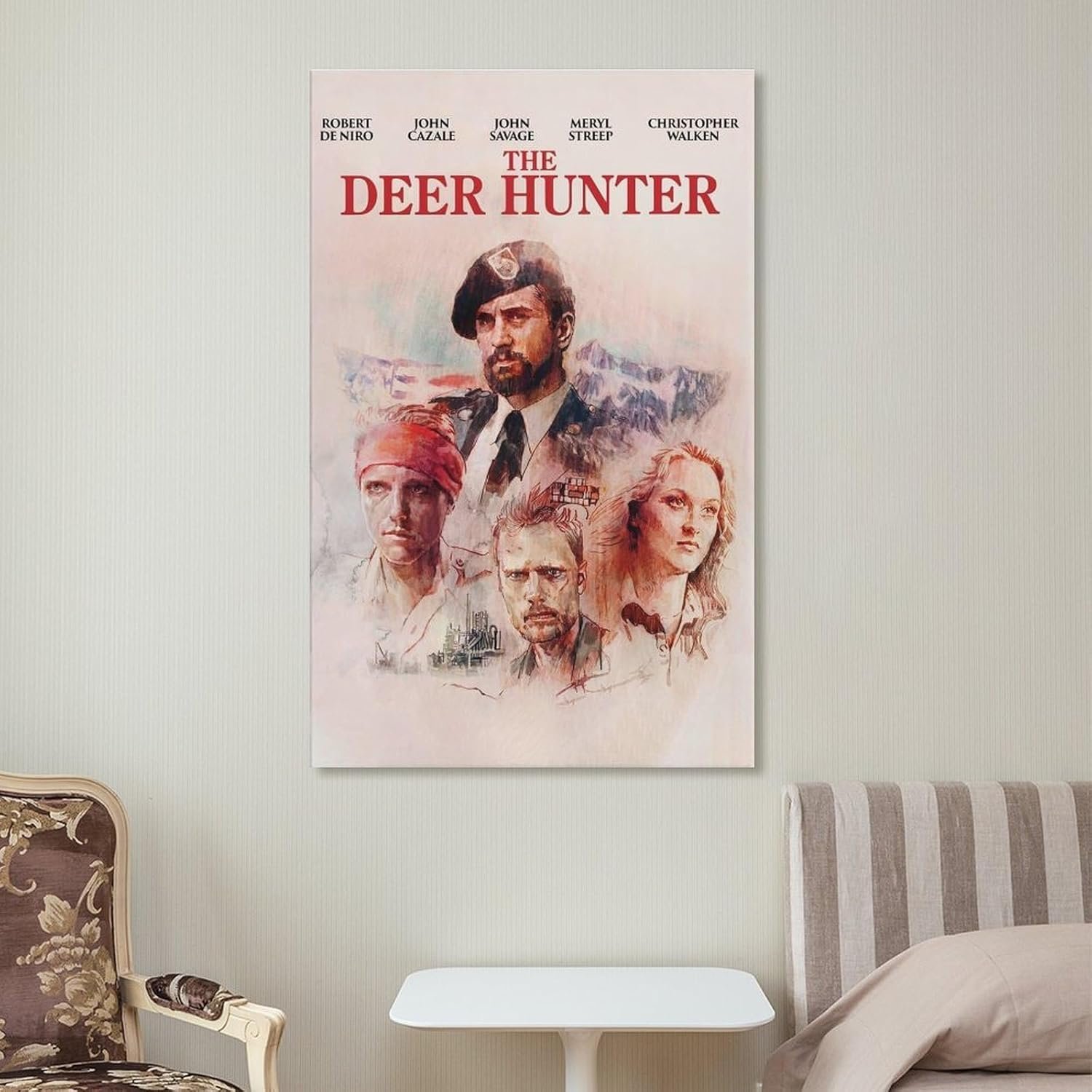 Room Aesthetic Poster Classic Movie The Deer Hunter Movie Posters Cool Artwork Wall Art Home Decor Gift Ideas Poster Decorative Painting Canvas Wall Art Living Room Posters...