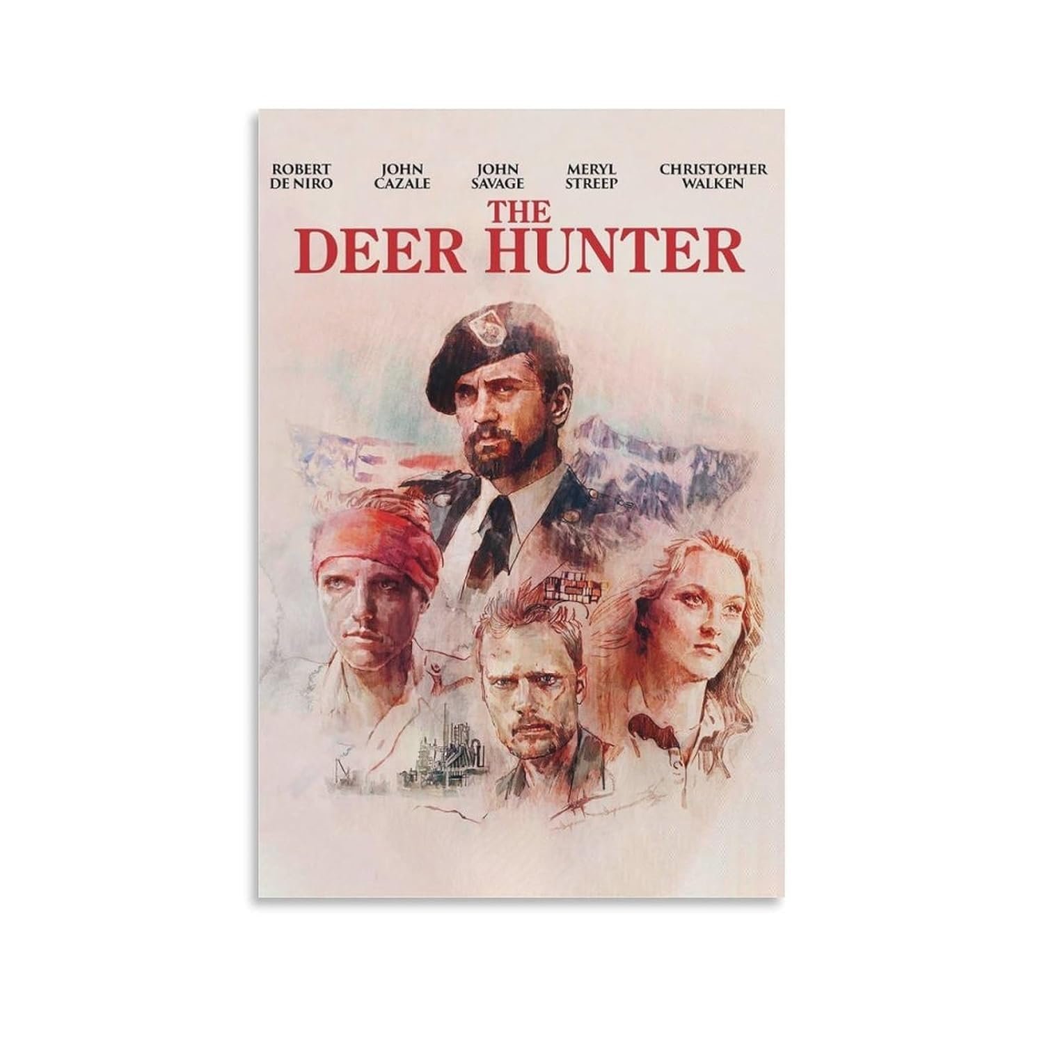 Room Aesthetic Poster Classic Movie The Deer Hunter Movie Posters Cool Artwork Wall Art Home Decor Gift Ideas Poster Decorative Painting Canvas Wall Art Living Room Posters...
