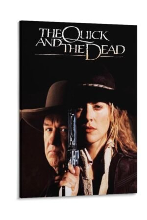 Room Aesthetic Poster Classic Movie The Quick And The Dead Movie Posters Cool Artwork Wall Art Home Decor Gift Ideas Canvas Art Poster And Wall Art Picture Print Modern Family...