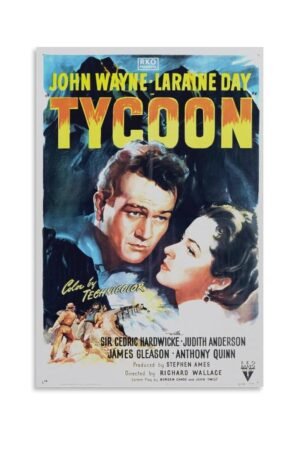 Room Aesthetic Poster Classic Movie Tycoon Movie Poster Home Decor Gift Ideas Poster Decorative Painting Canvas Wall Art Living Room Posters Bedroom Painting 08x12inch(20x30cm)
