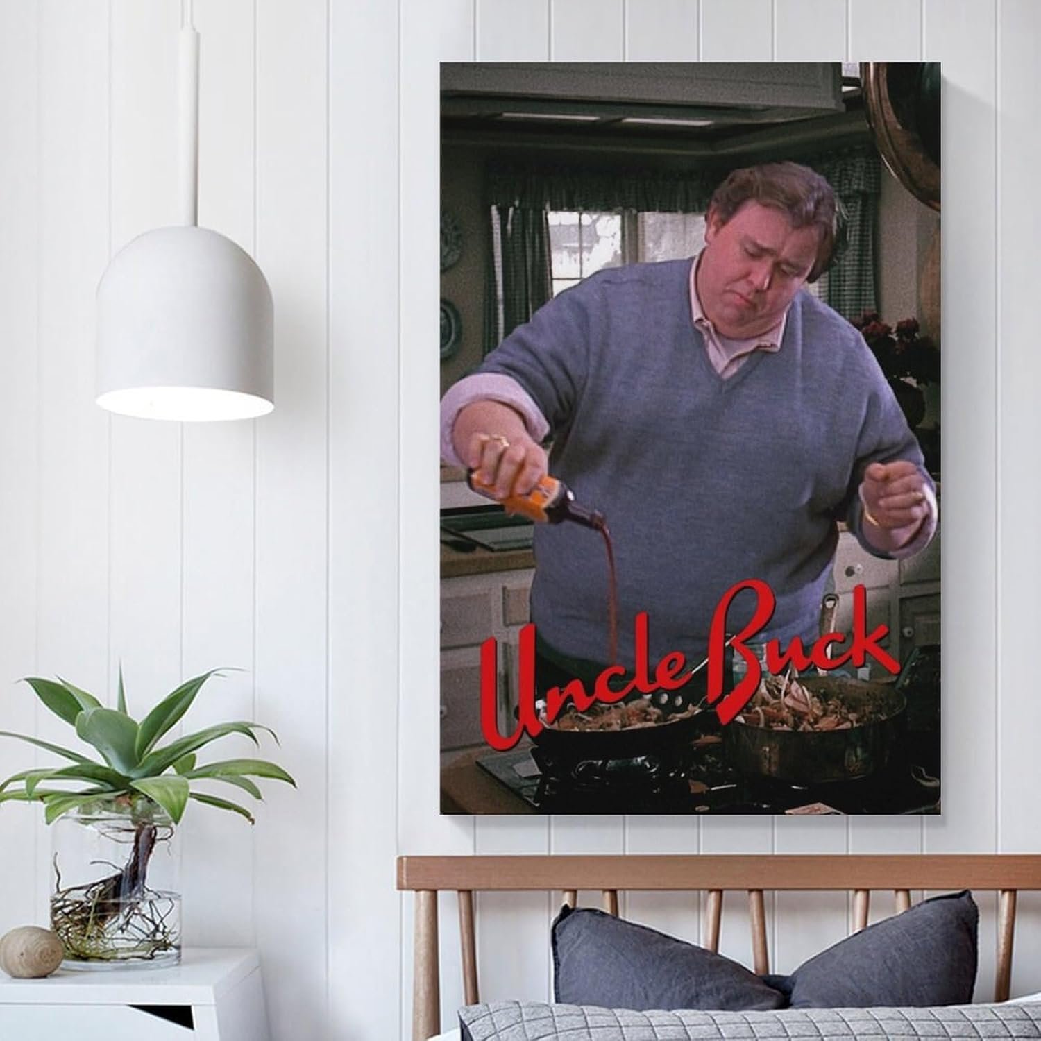 Room Aesthetic Poster Classic Movie Uncle Buck Movie Posters Cool Artwork Wall Art Home Decor Gift Ideas Canvas Art Poster And Wall Art Picture Print Modern Family Bedroom Decor...