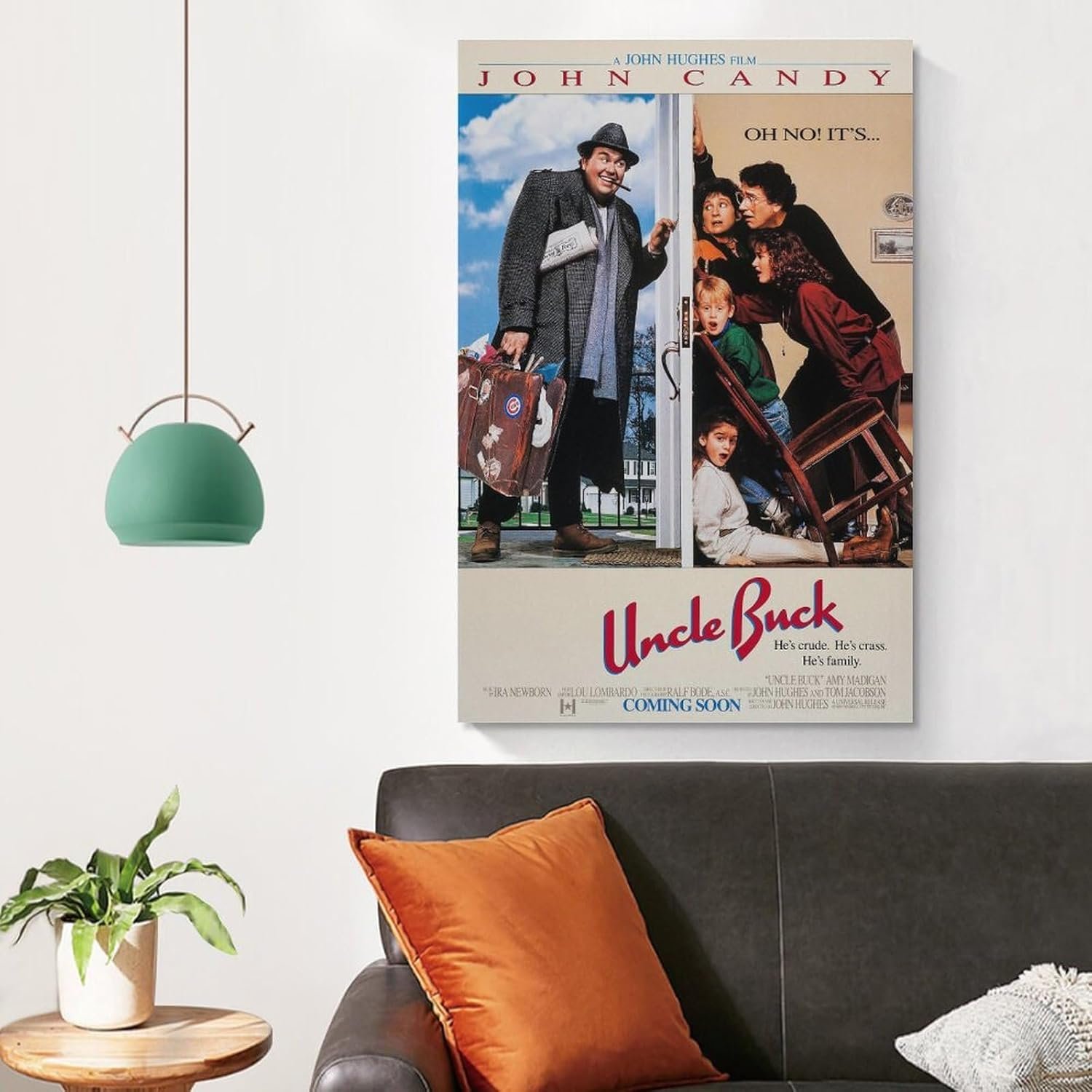 Room Aesthetic Poster Classic Movie Uncle Buck Movie Posters Cool Artwork Wall Art Home Decor Gift Ideas Canvas Art Poster And Wall Art Picture Print Modern Family Bedroom Decor...