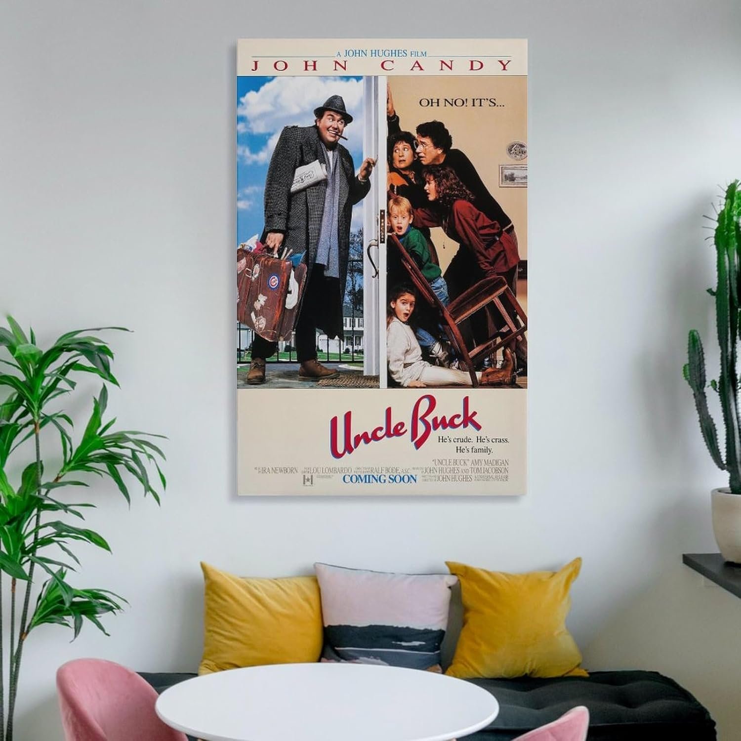 Room Aesthetic Poster Classic Movie Uncle Buck Movie Posters Cool Artwork Wall Art Home Decor Gift Ideas Canvas Art Poster And Wall Art Picture Print Modern Family Bedroom Decor...